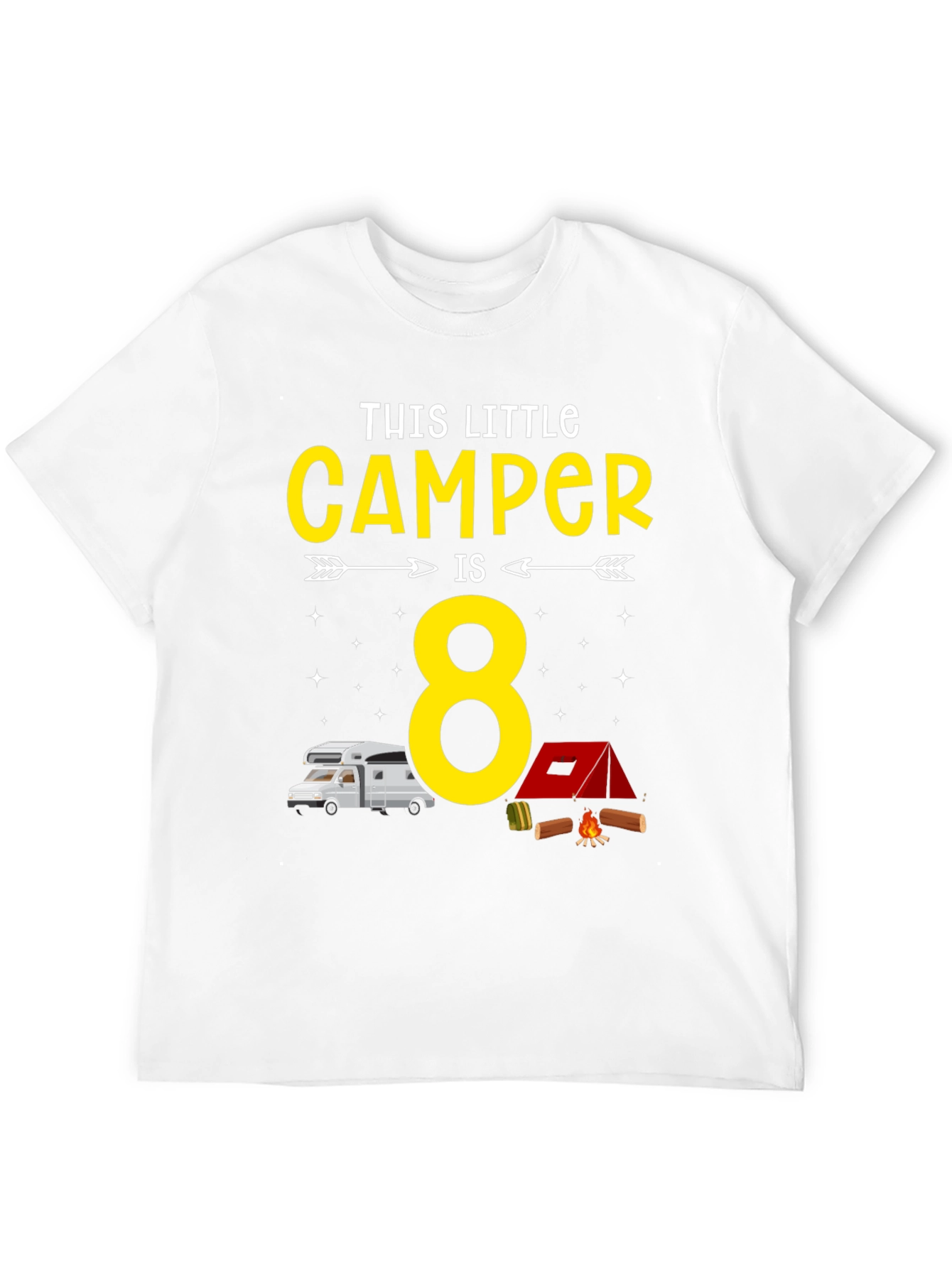 This Little Camper is 8 T-Shirt