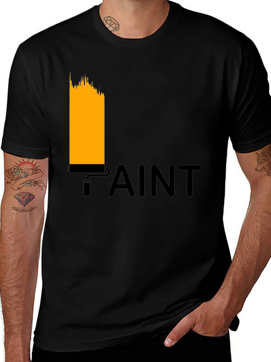 Paint Roller T-Shirt - Artistic Graphic Tee