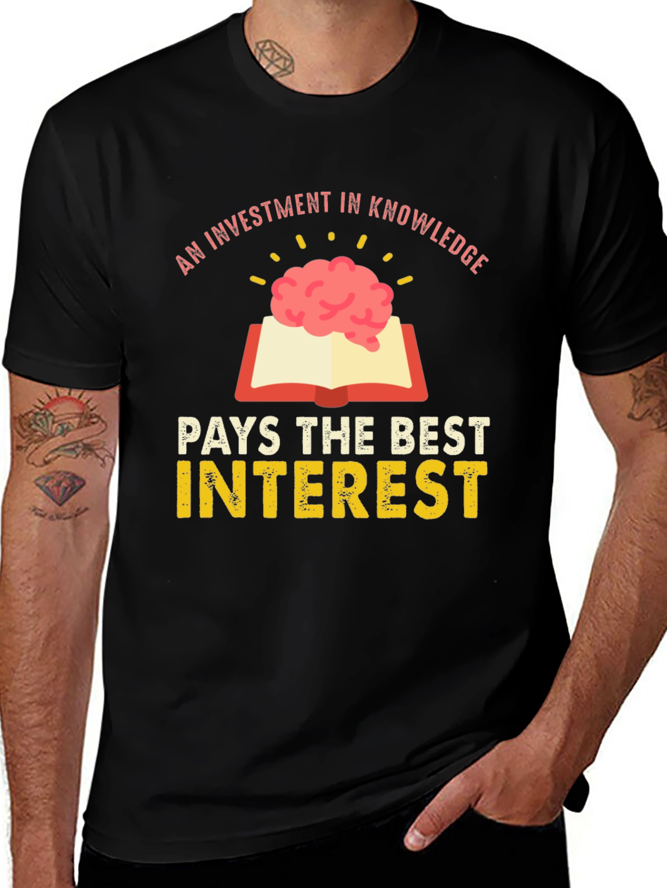 Knowledge Investment Graphic Tee - Unisex