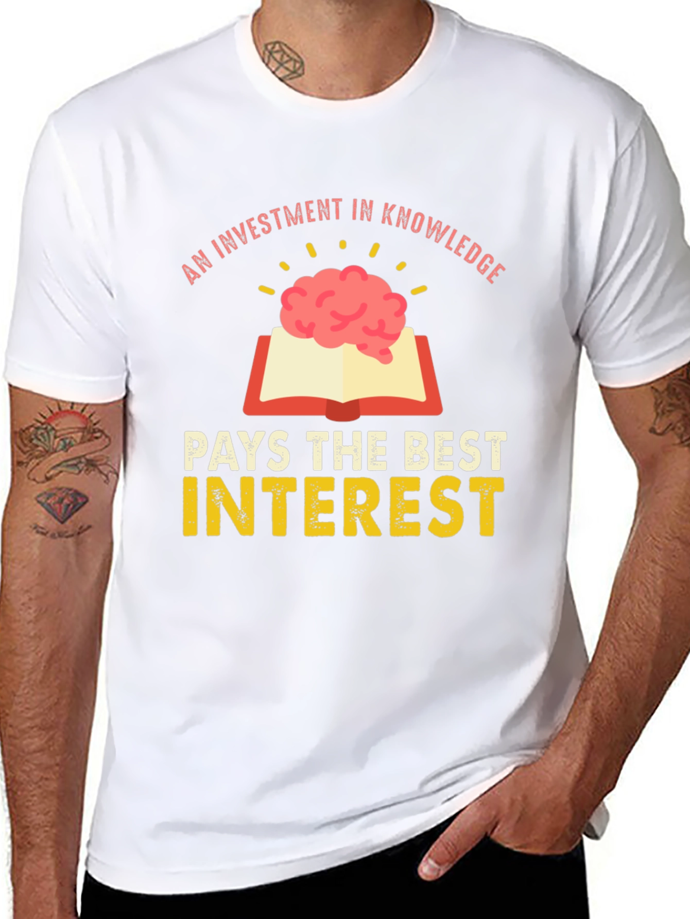 Knowledge Investment Graphic Tee - Unisex