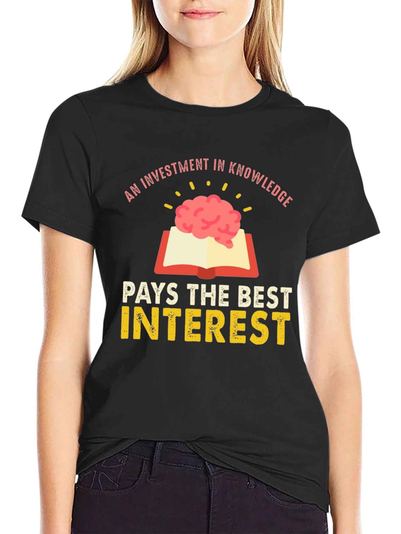 Knowledge Investment Graphic Tee - Unisex