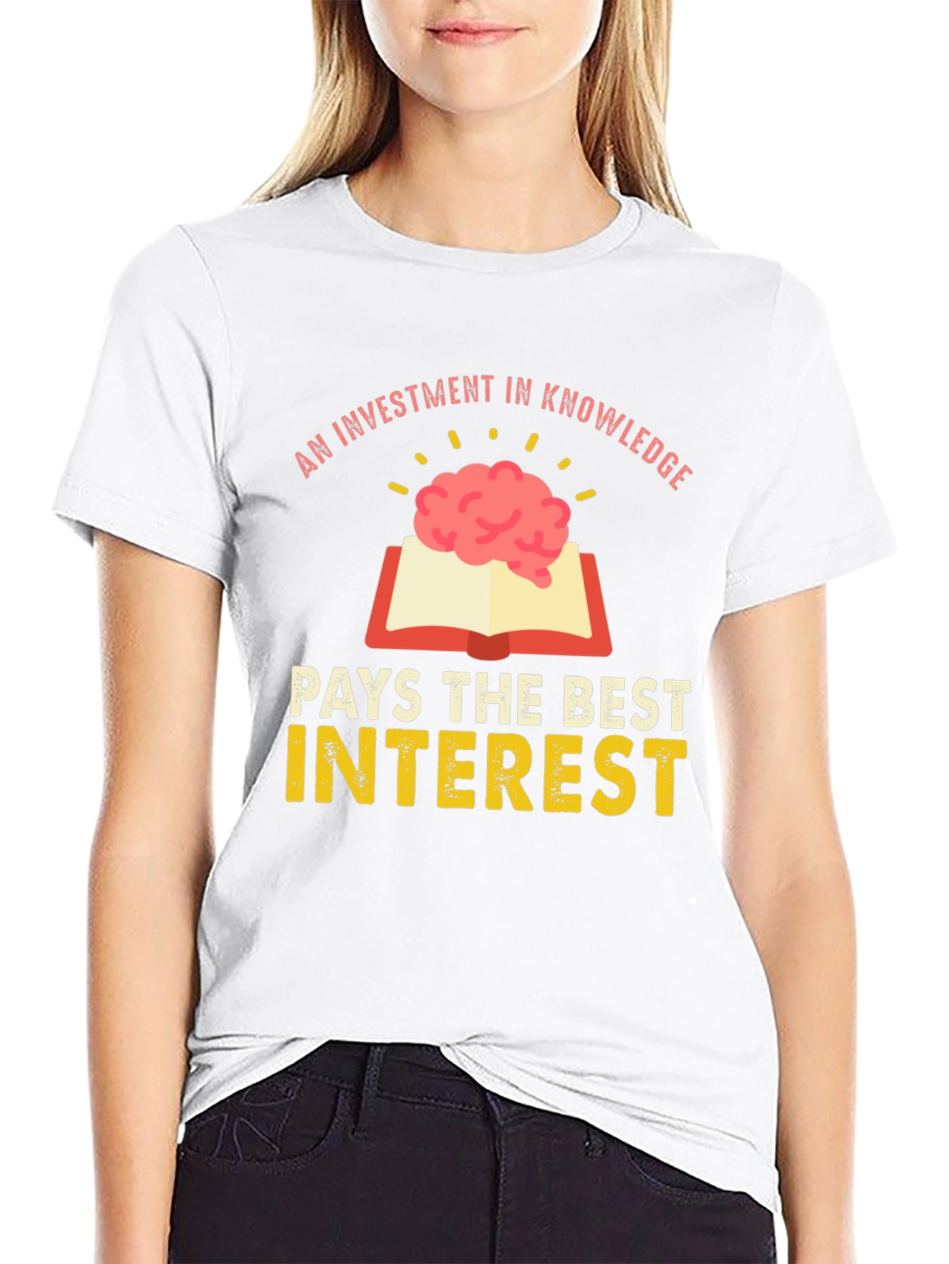 Knowledge Investment Graphic Tee - Unisex
