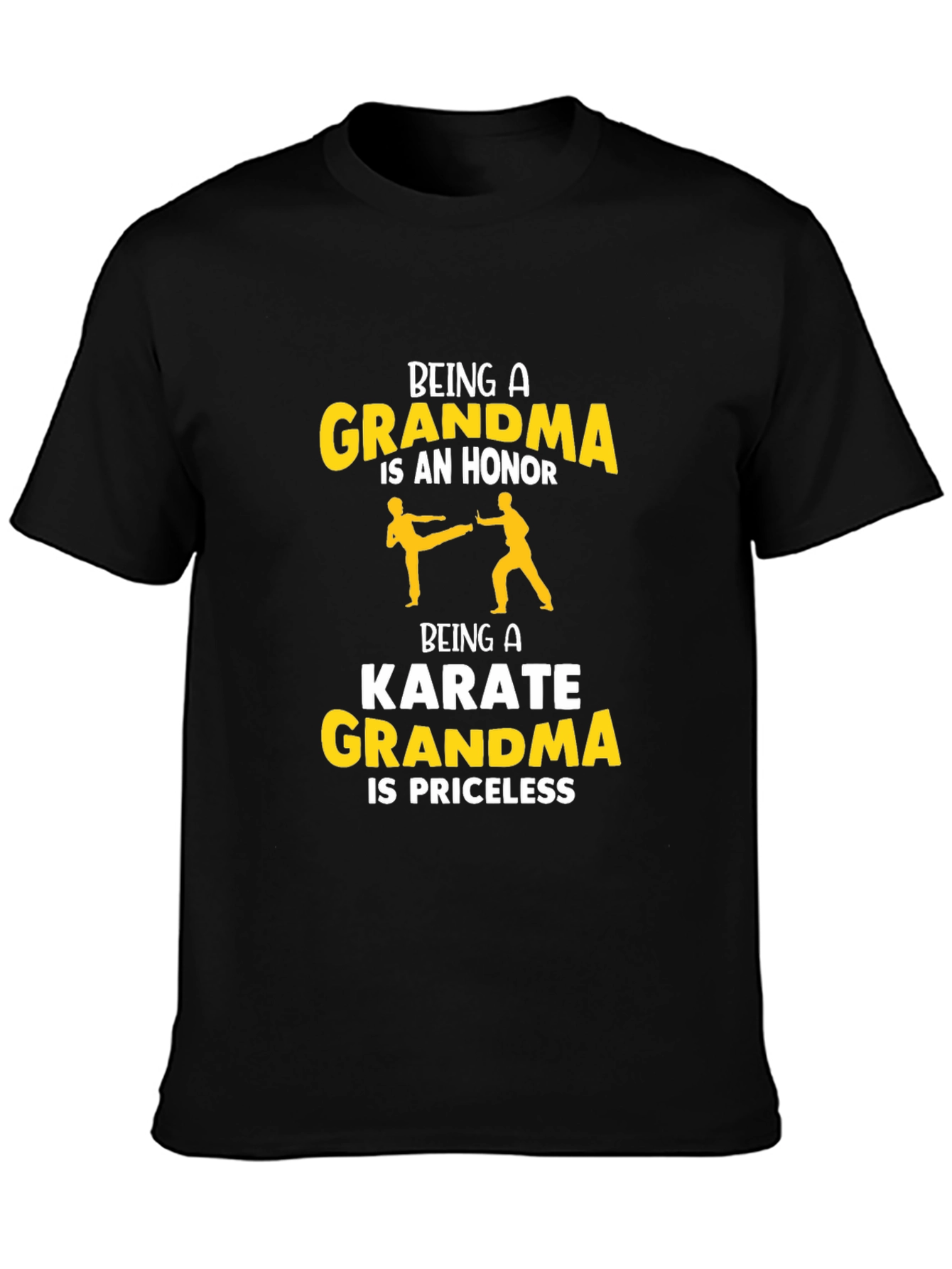 Karate Grandma Honor Graphic T-Shirt