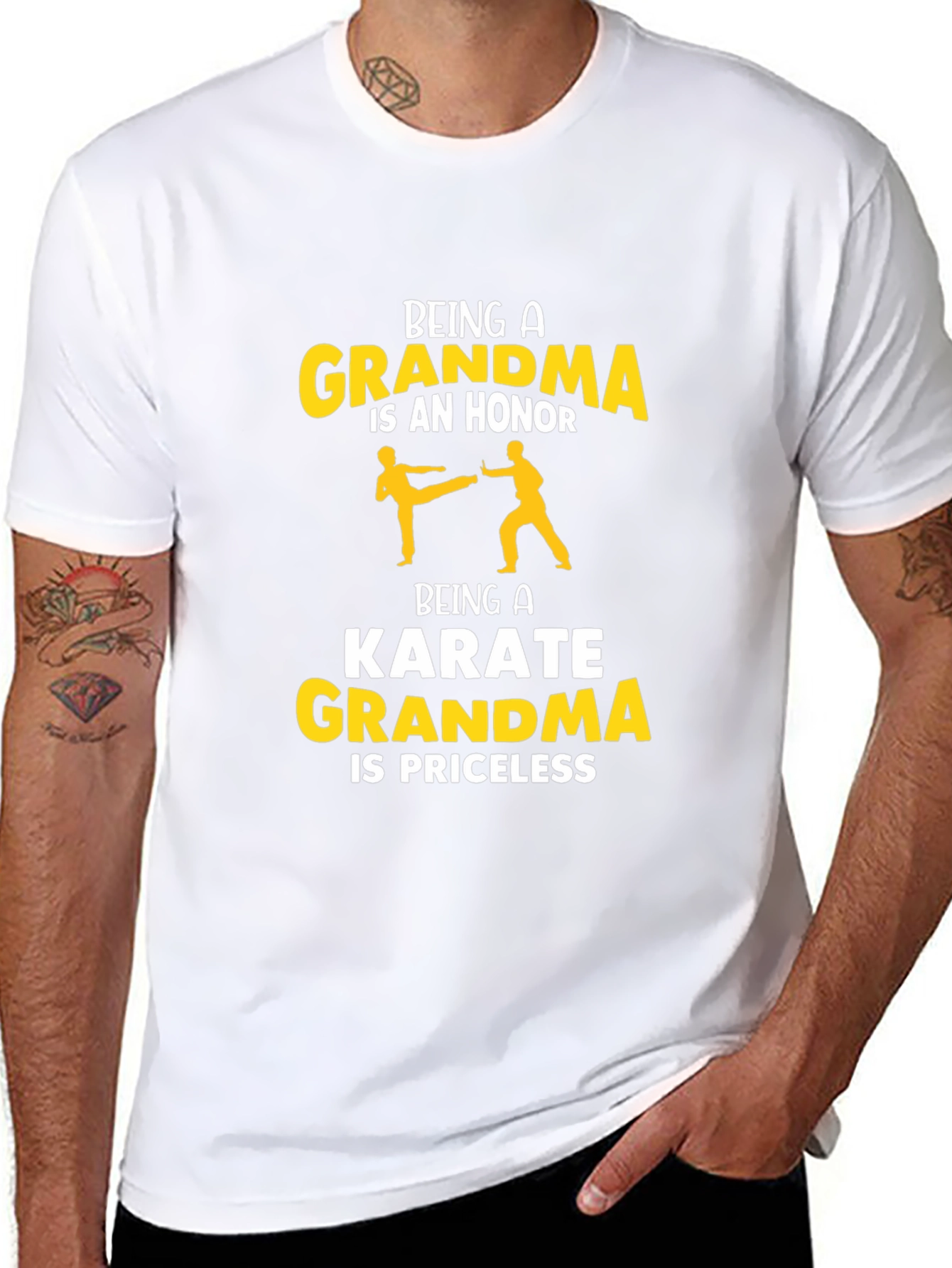 Karate Grandma Honor Graphic T-Shirt