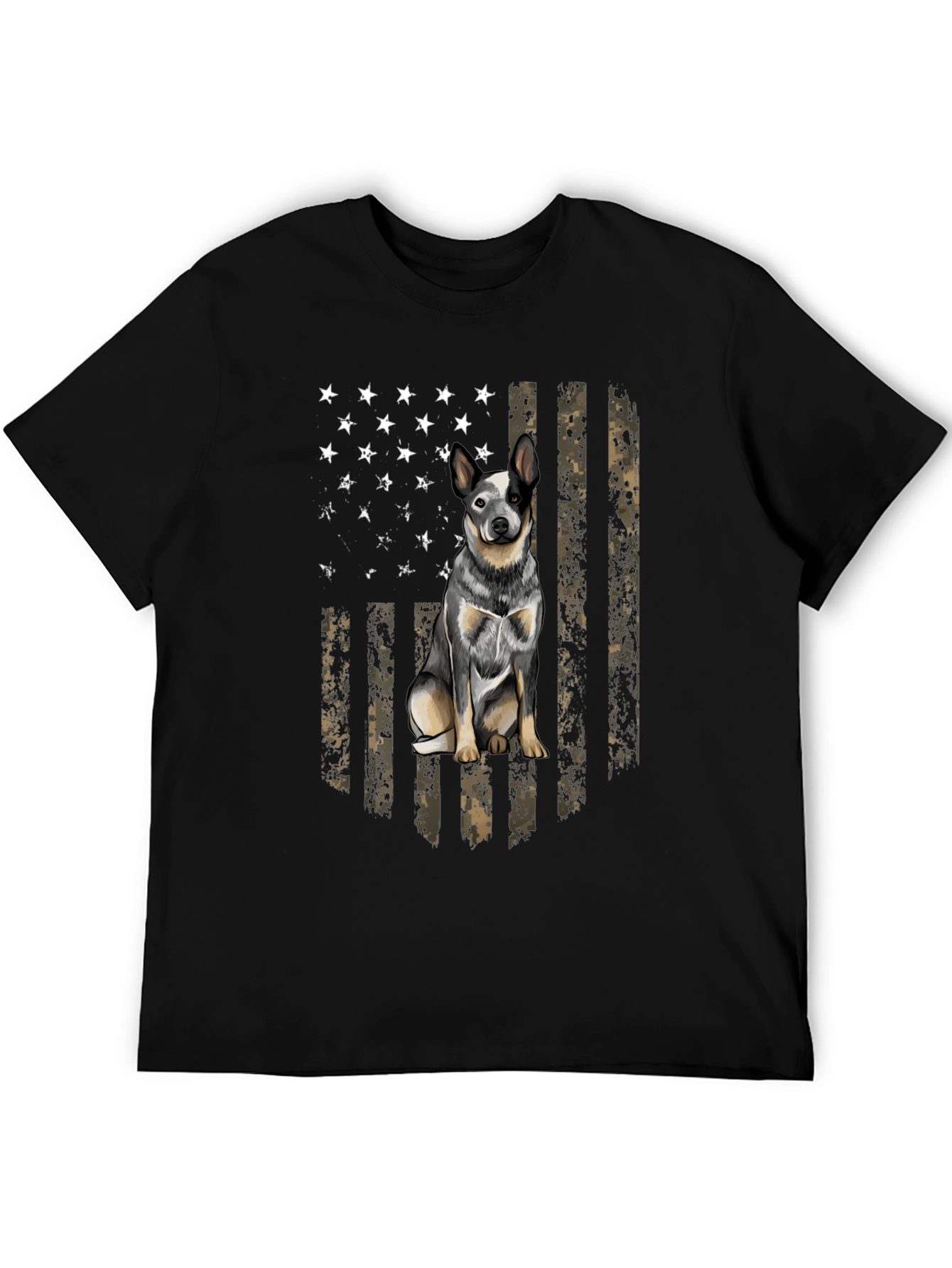 Australian Cattle Dog Flag T-Shirt – Patriotic Dog Lover Tee
