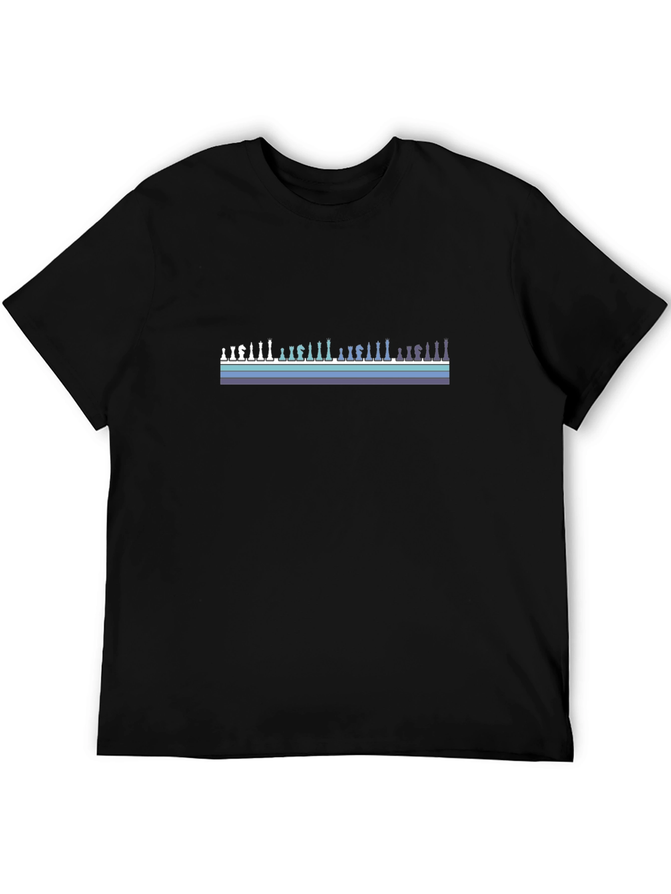 Chess Piece Silhouette T-Shirt - Stylish & Unique