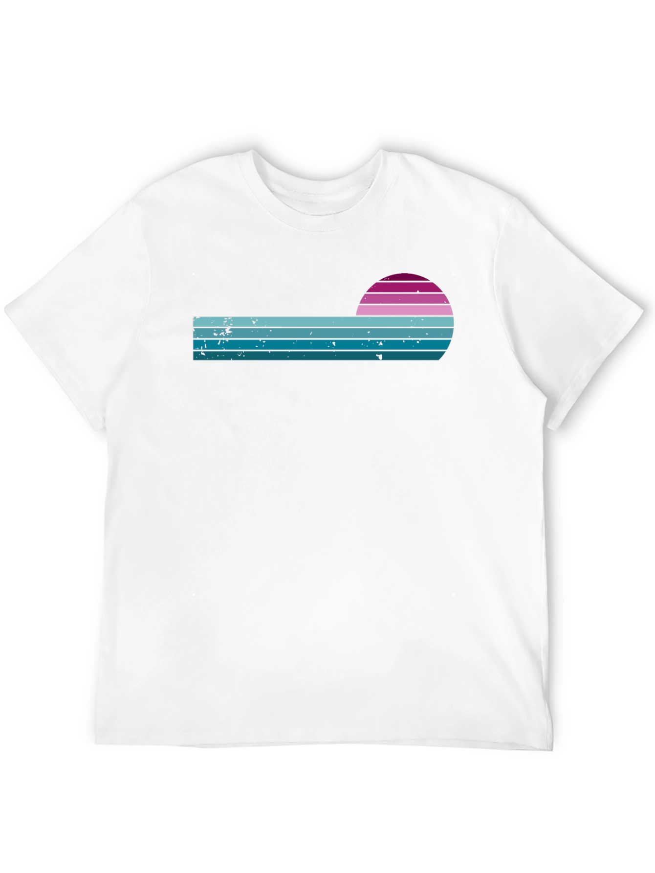 Retro Sunset Graphic Tee - Stylish Comfort