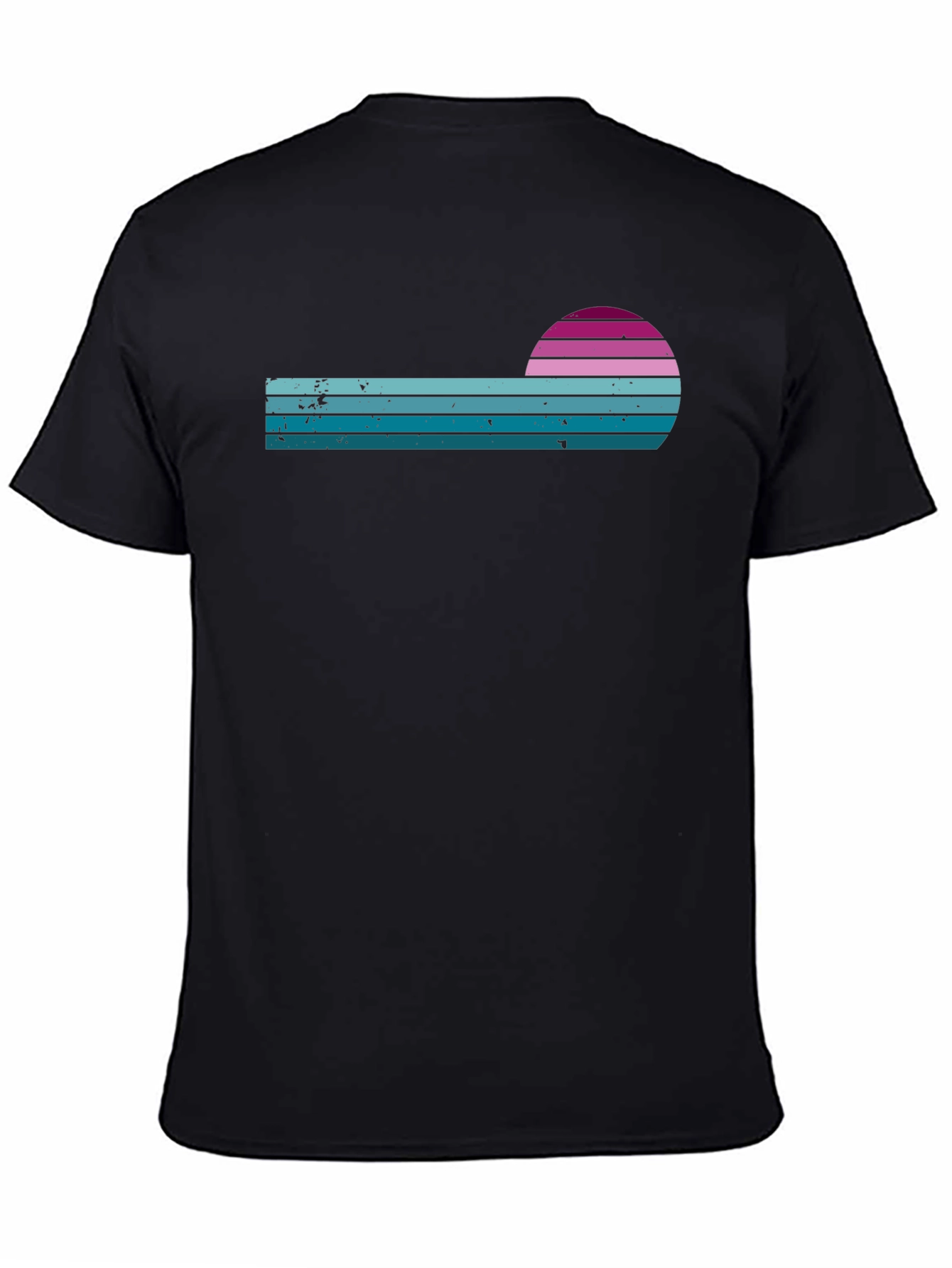 Retro Sunset Graphic Tee - Stylish Comfort