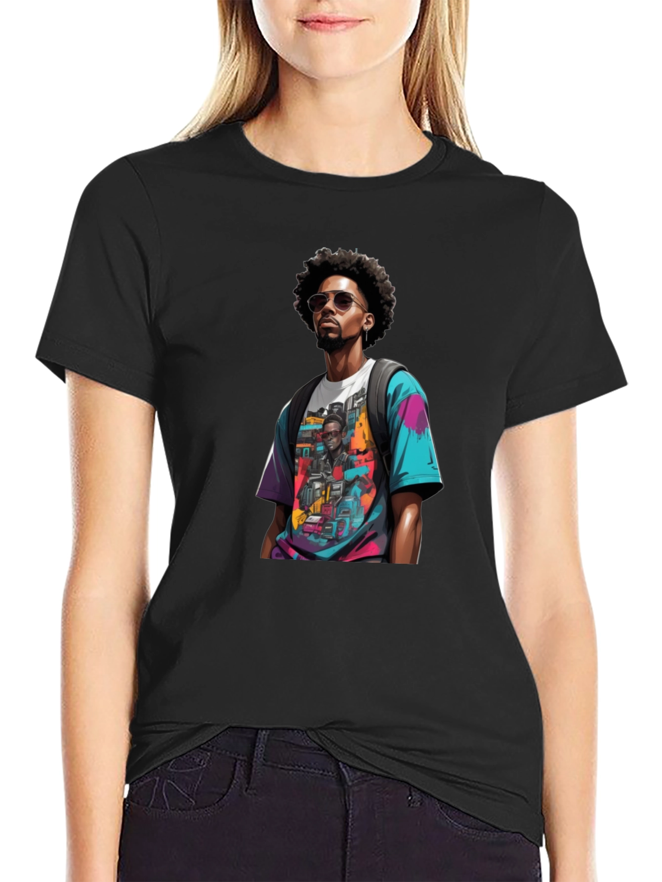 Urban Style Graphic Tee - Streetwear Fashion