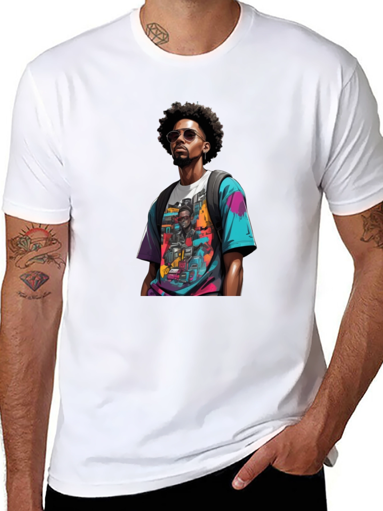 Urban Style Graphic Tee - Streetwear Fashion