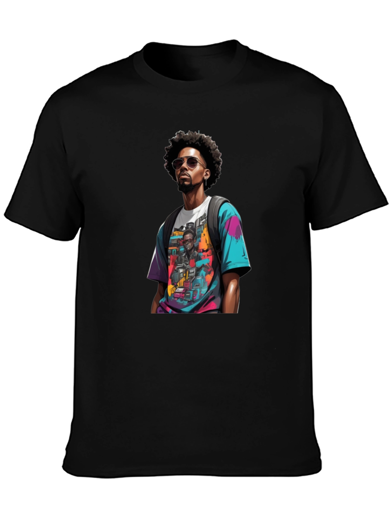 Urban Style Graphic Tee - Streetwear Fashion