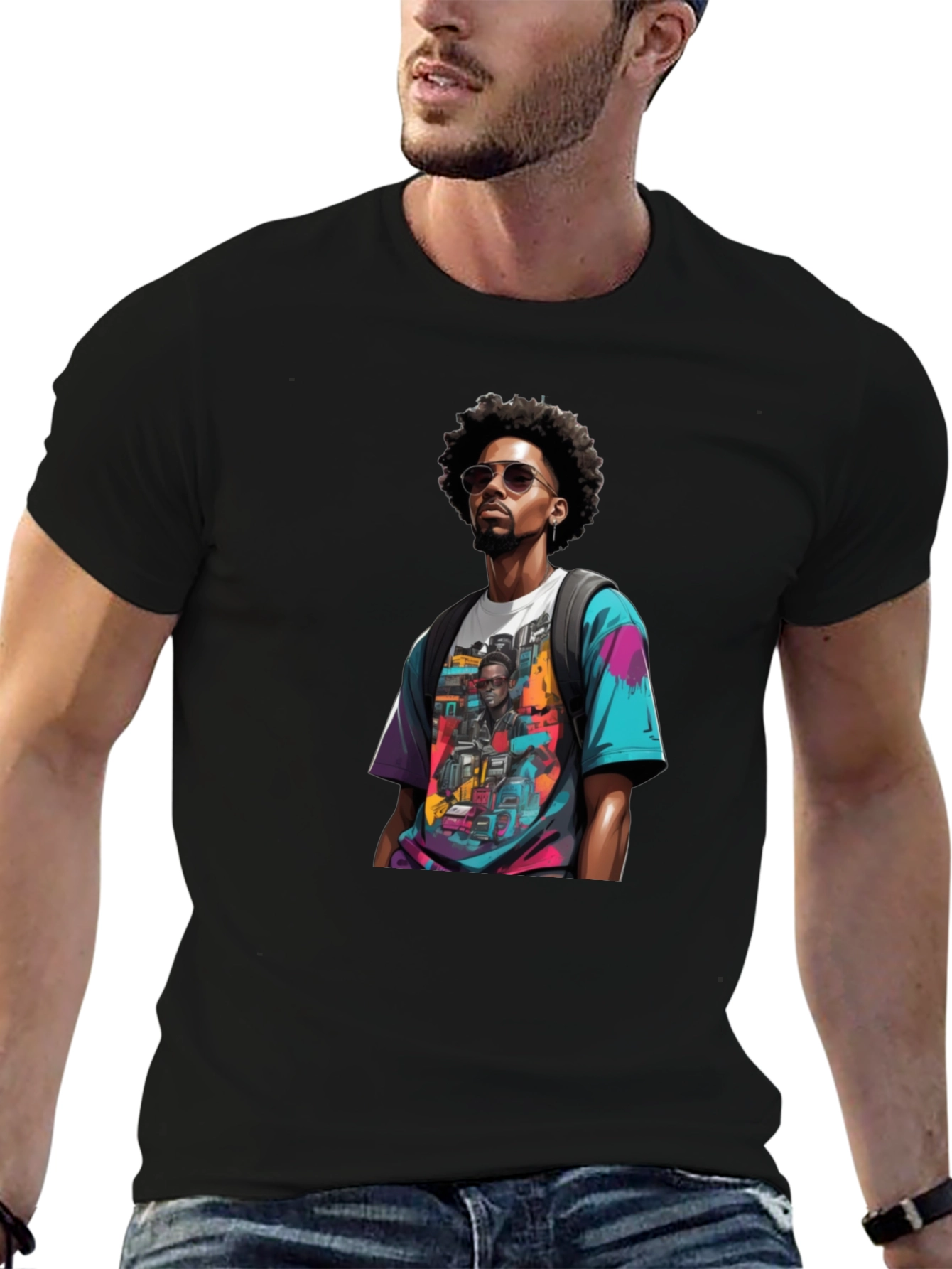Urban Style Graphic Tee - Streetwear Fashion