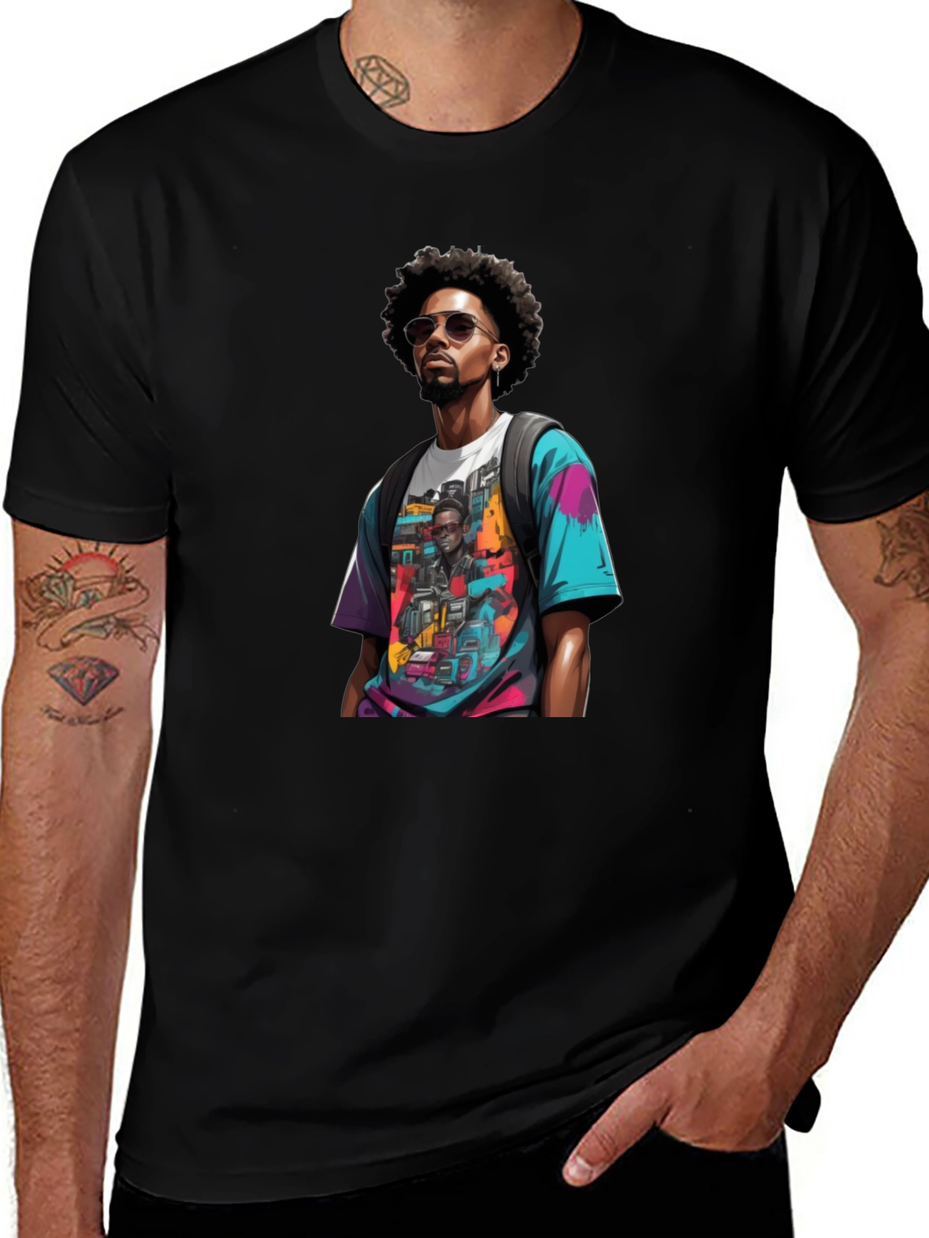 Urban Style Graphic Tee - Streetwear Fashion