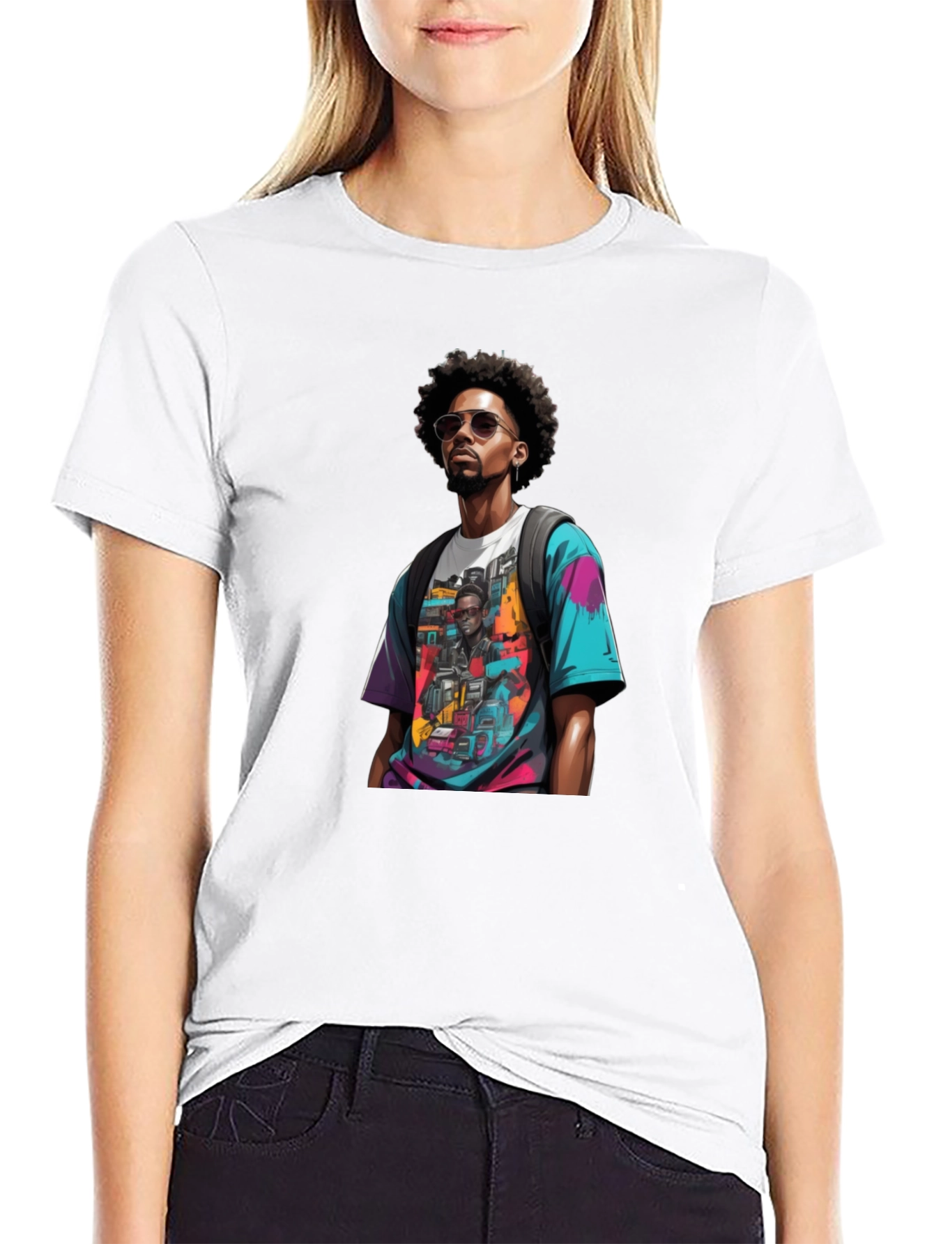 Urban Style Graphic Tee - Streetwear Fashion