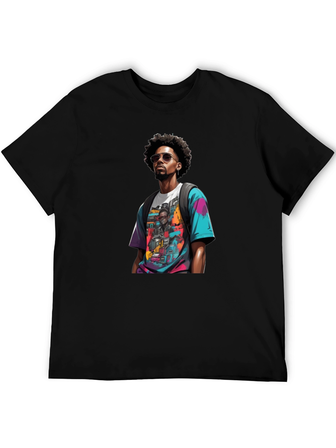 Urban Style Graphic Tee - Streetwear Fashion