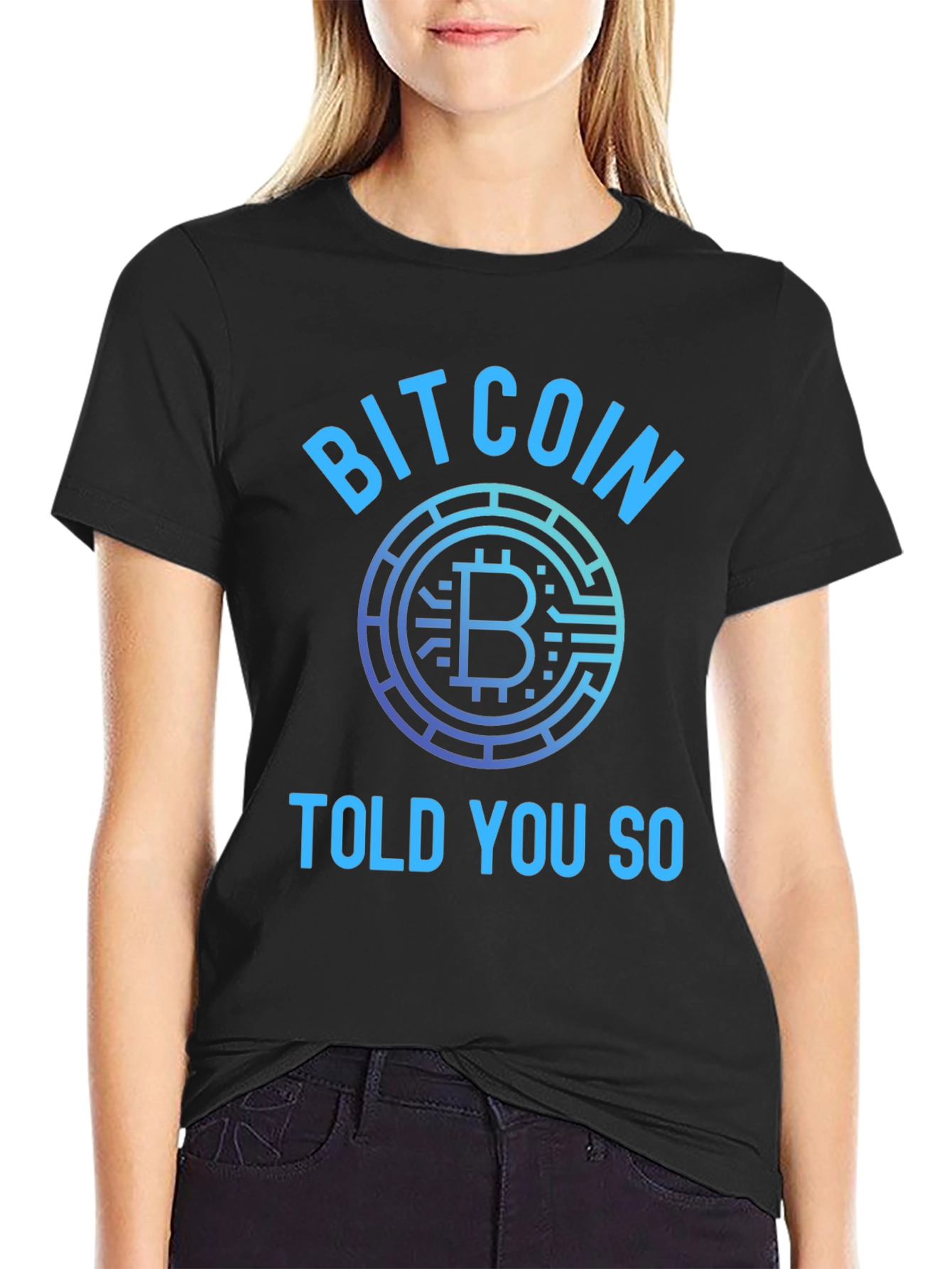 Bitcoin Told You So Graphic T-Shirt