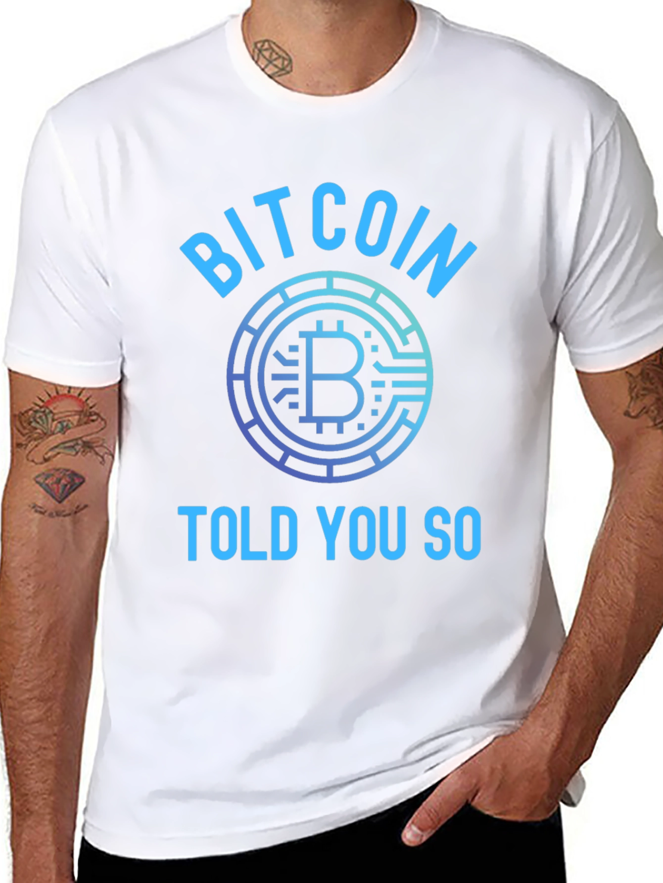 Bitcoin Told You So Graphic T-Shirt