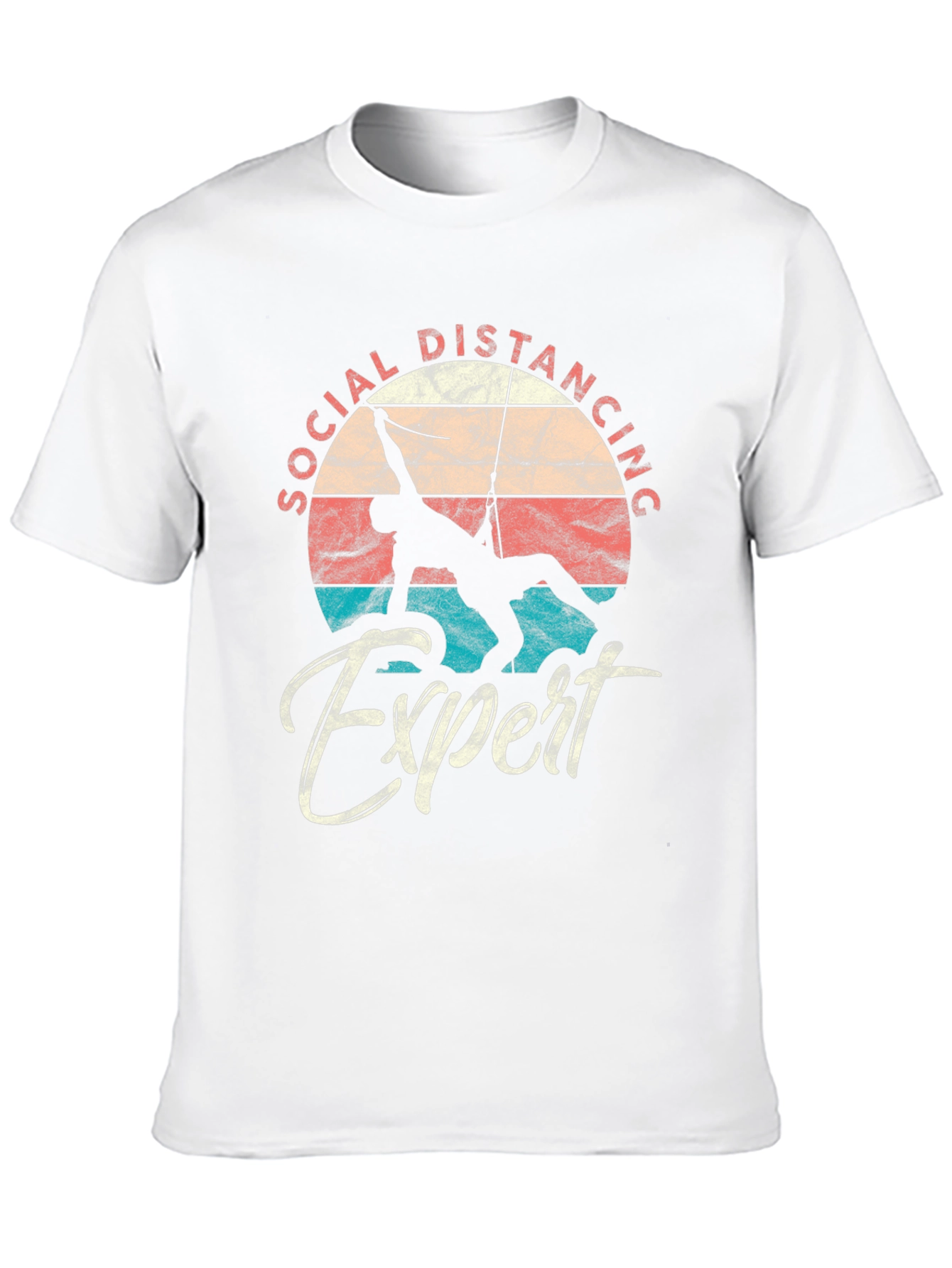Social Distancing Expert Climbing T-Shirt