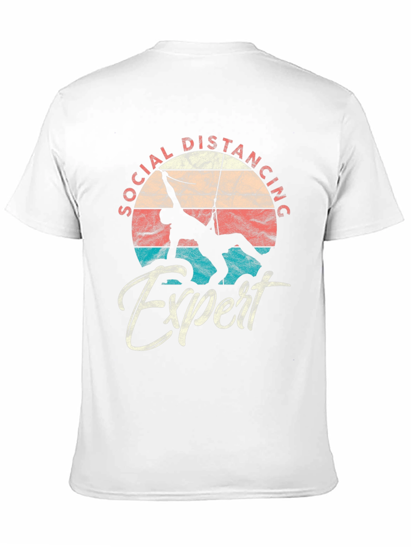 Social Distancing Expert Climbing T-Shirt