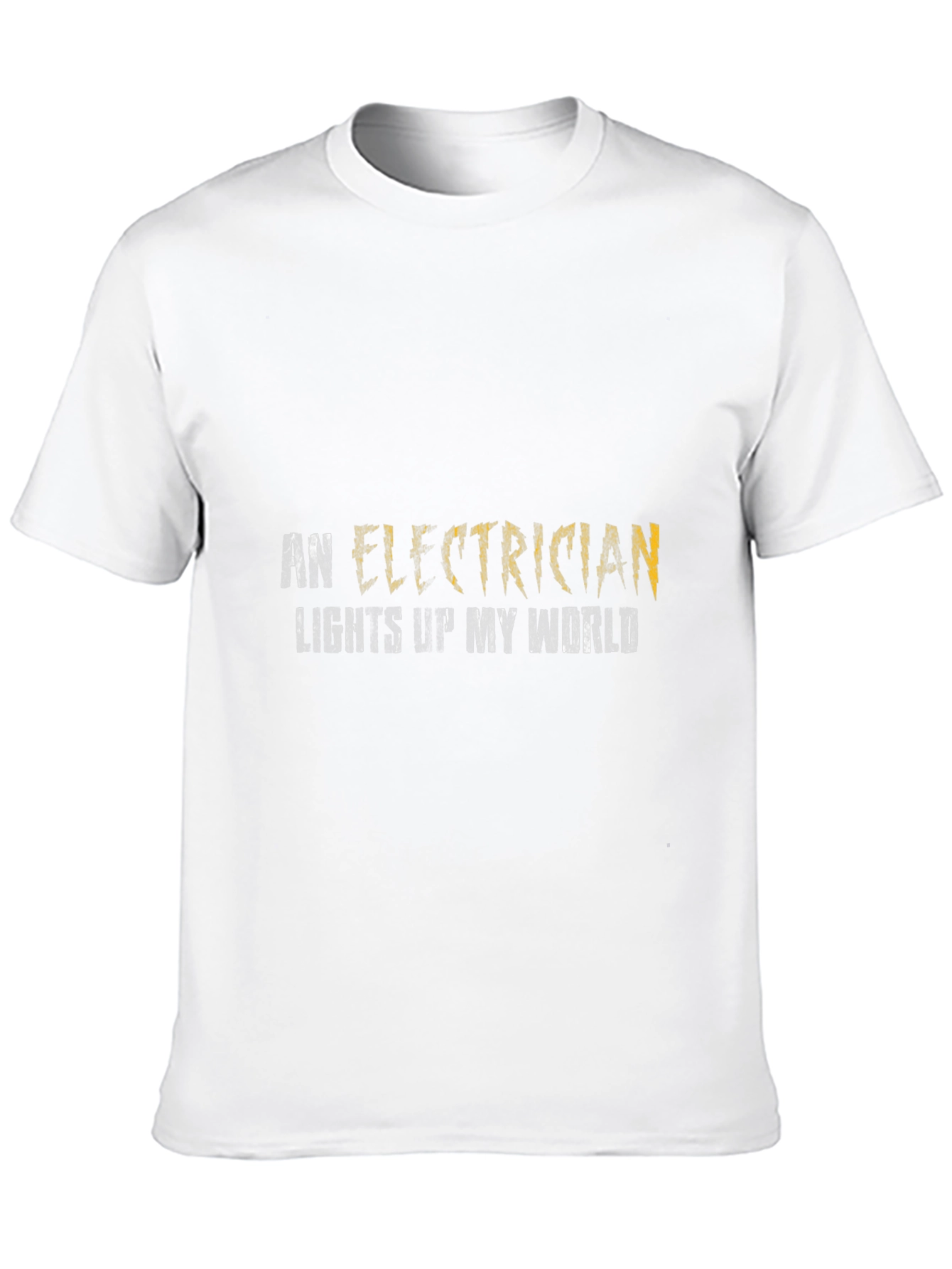 Electrician Lights Up My World T-Shirt