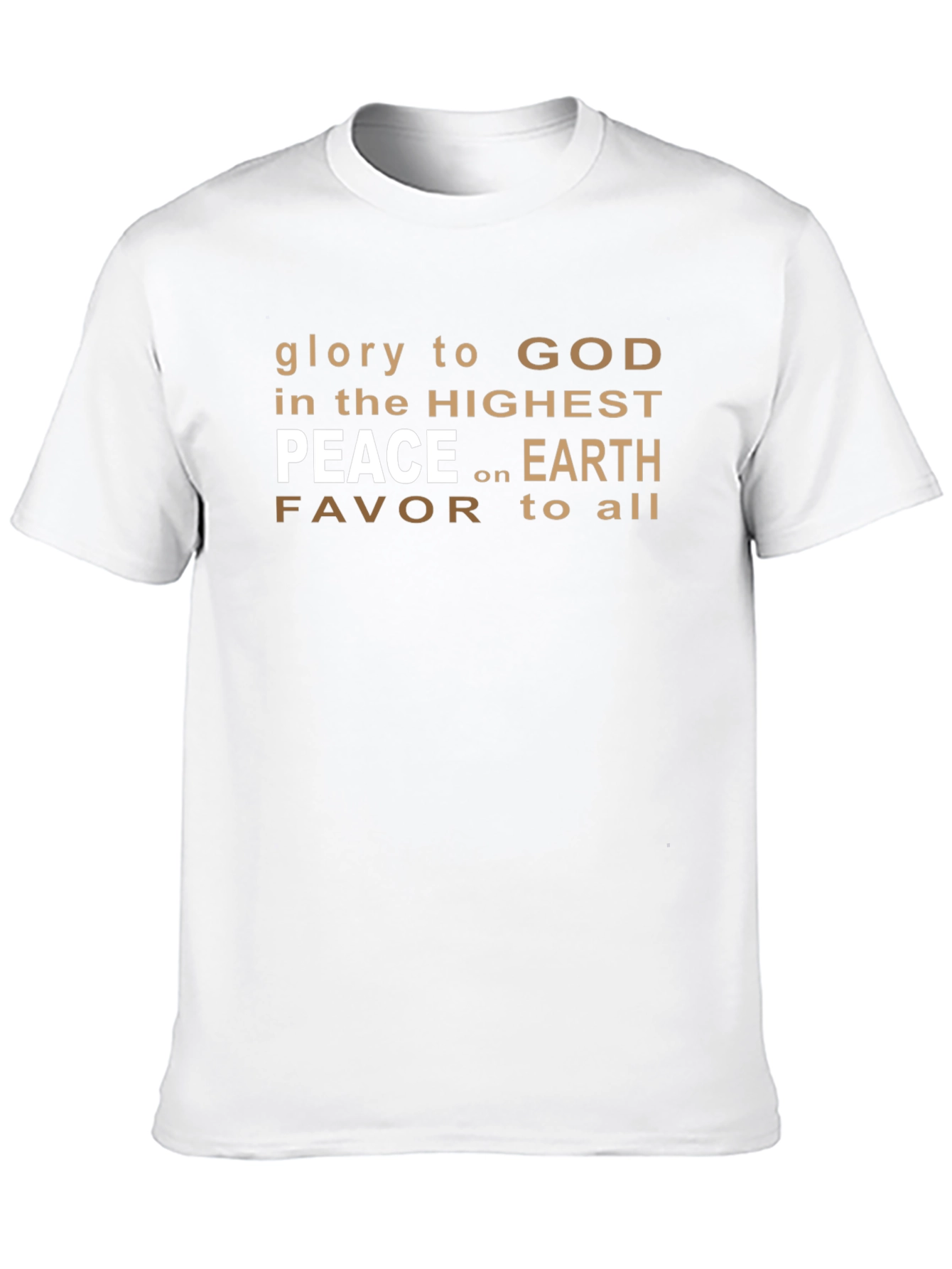 Glory to God Black Graphic T-Shirt