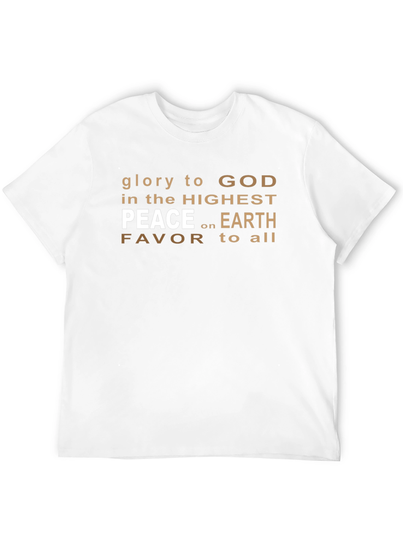 Glory to God Black Graphic T-Shirt