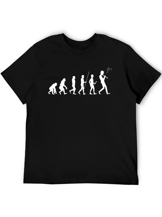 Evolution of Music T-Shirt - Black