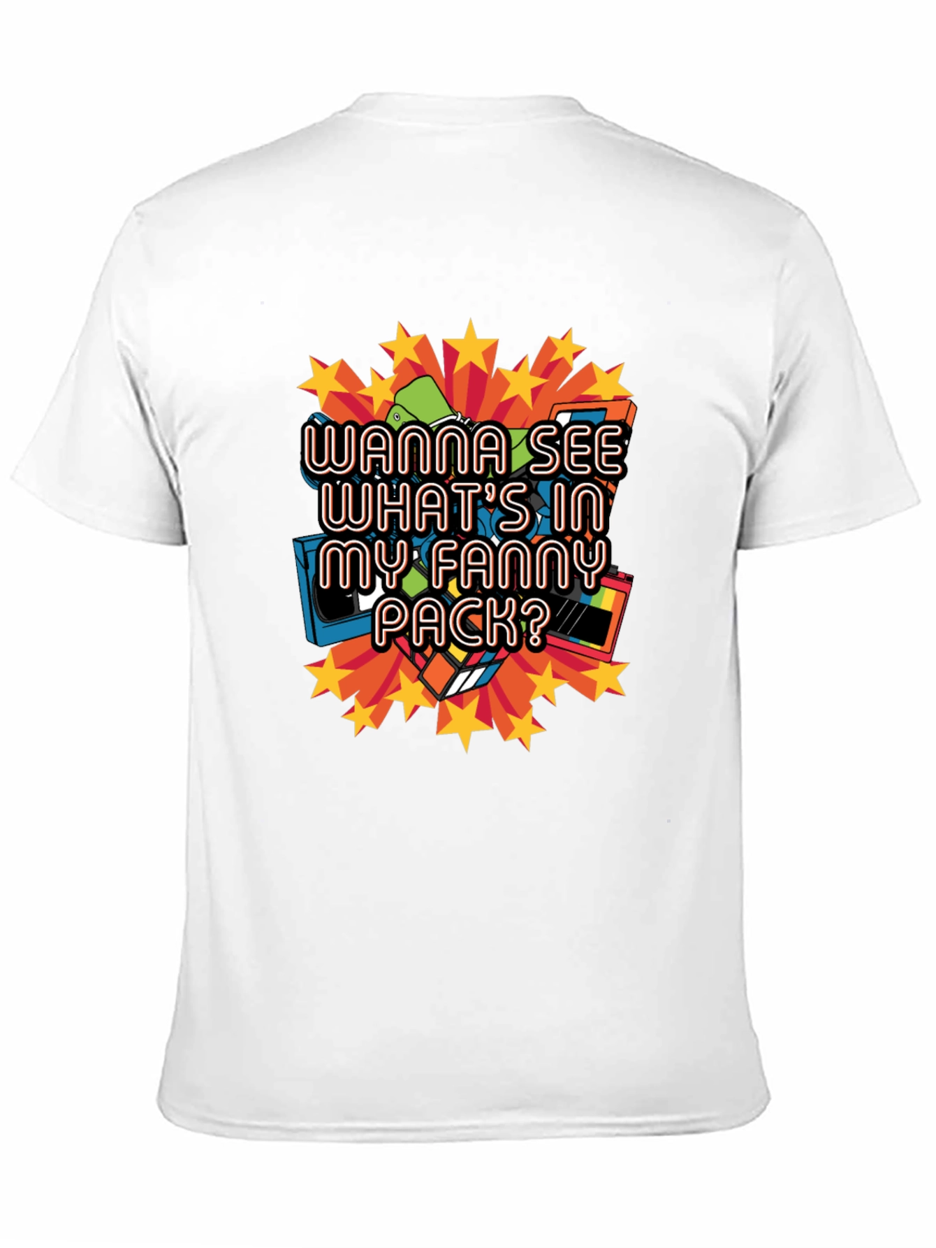 Wanna See My Fanny Pack T-Shirt - Retro Style