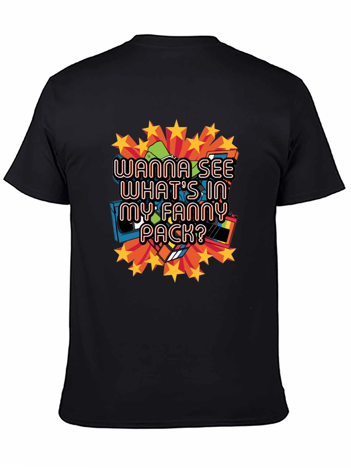 Wanna See My Fanny Pack T-Shirt - Retro Style