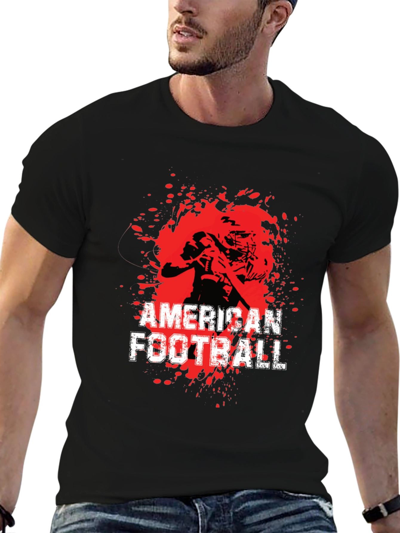 American Football Graphic Tee