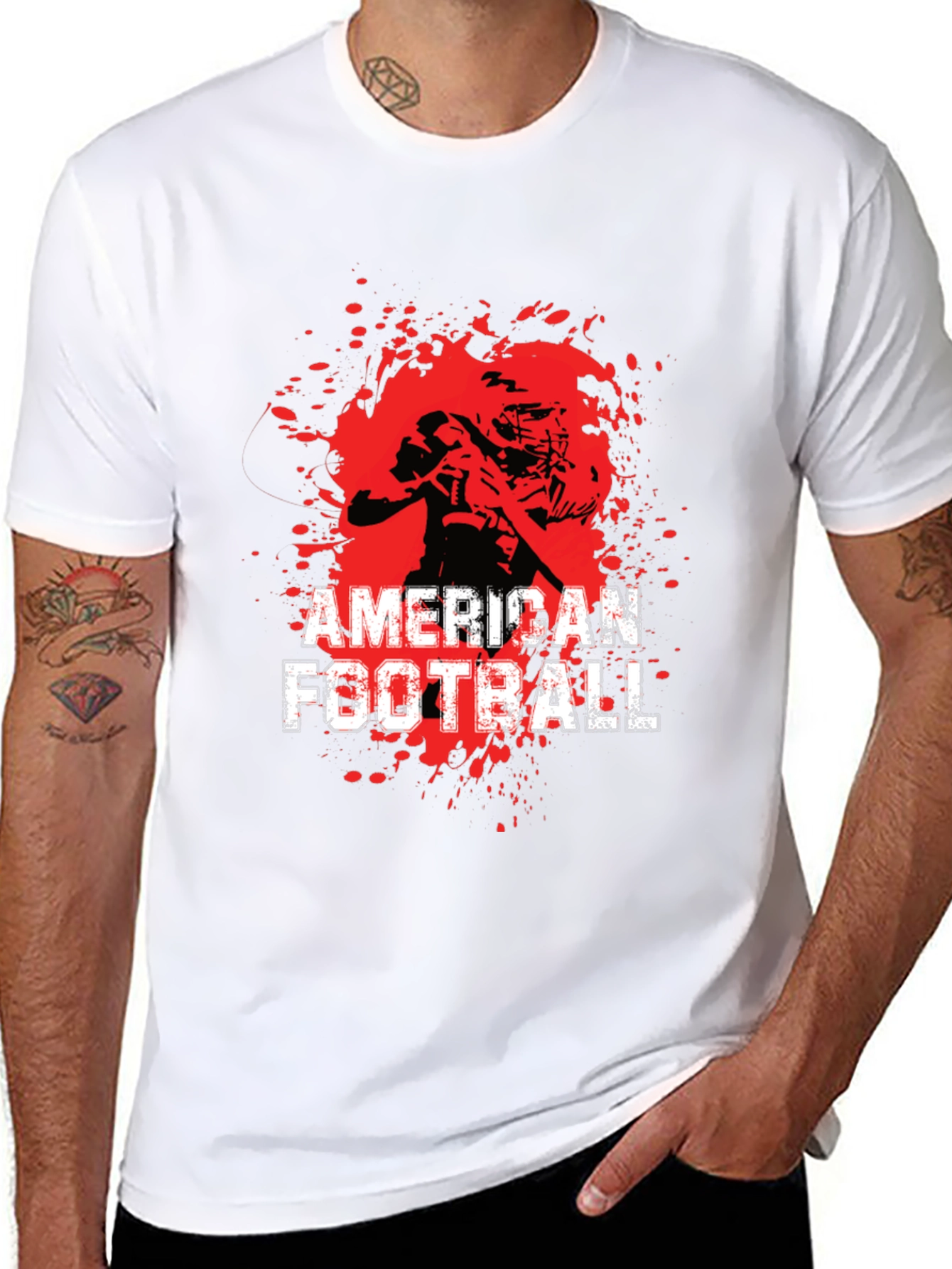 American Football Graphic Tee