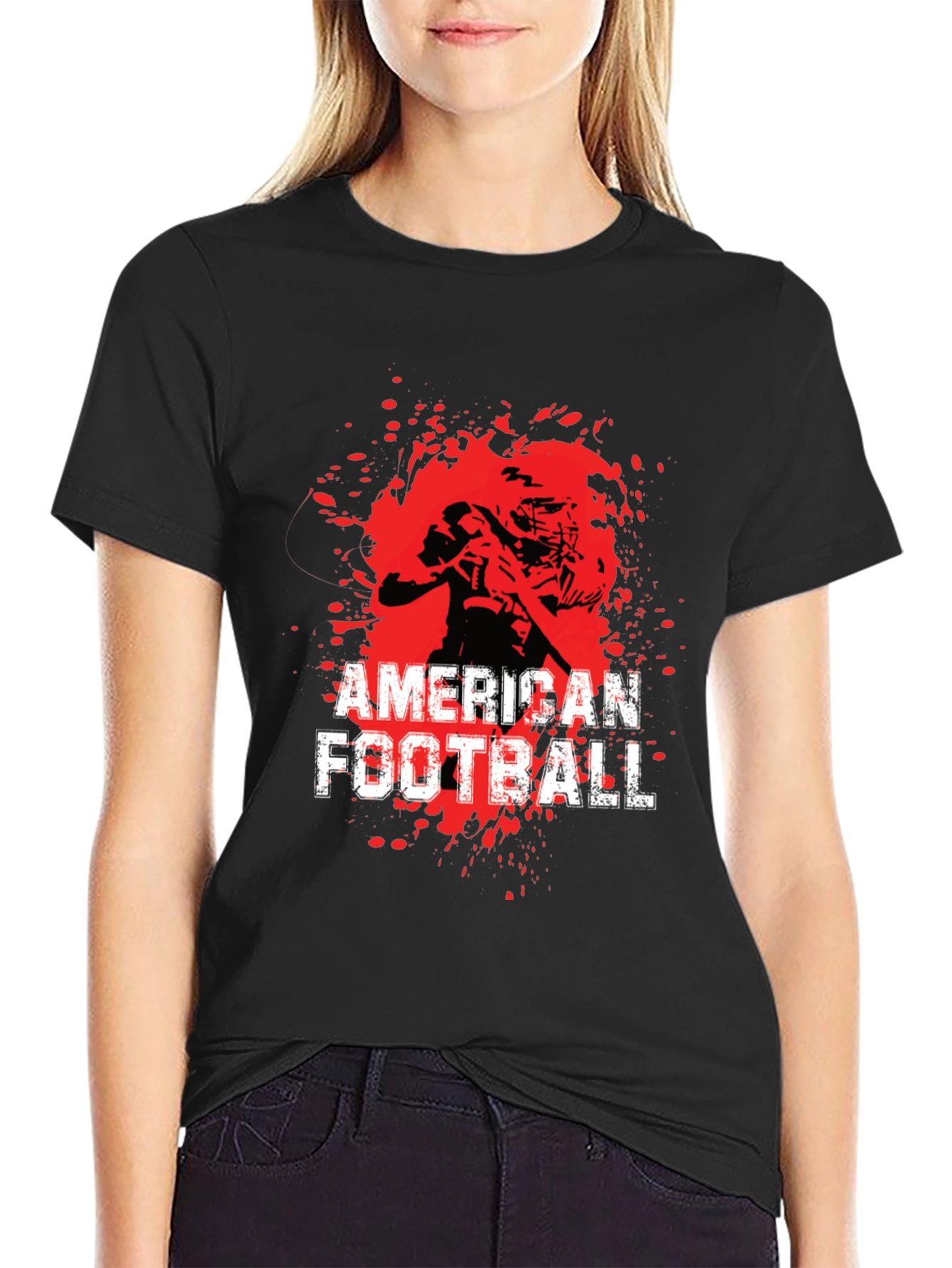 American Football Graphic Tee