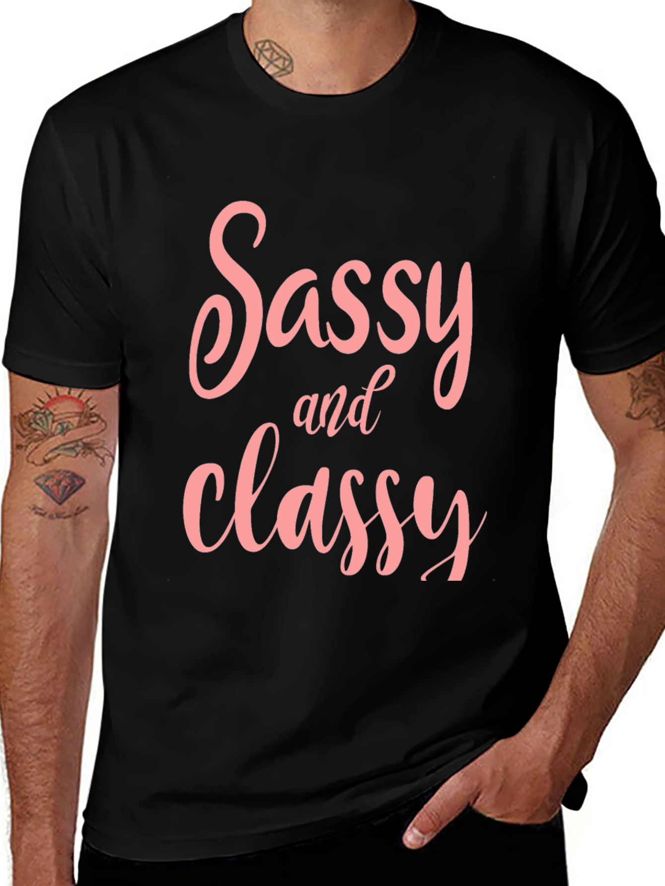 Sassy & Classy T-Shirt - Stylish Graphic Tee
