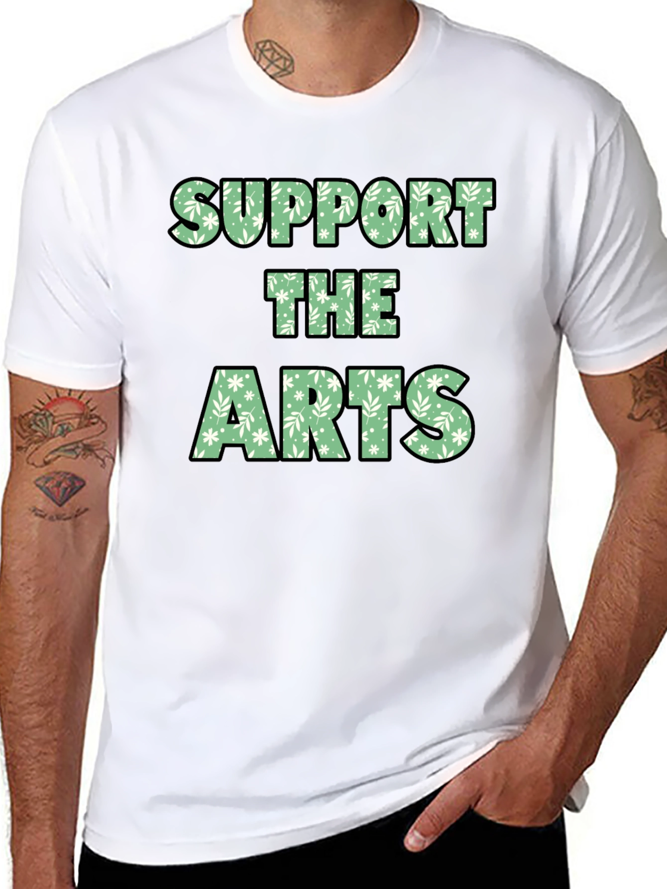 Support the Arts Graphic Tee