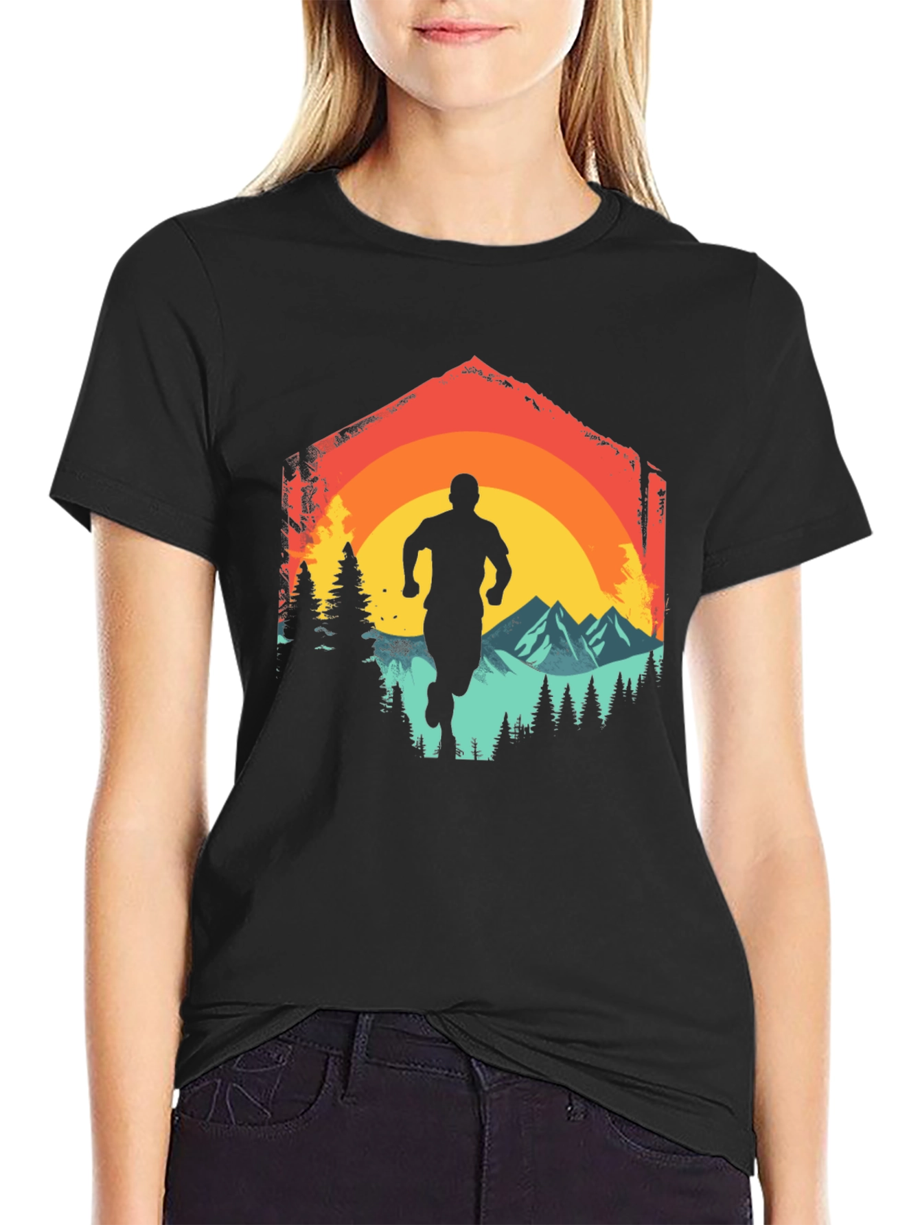 Retro Runner Graphic Tee
