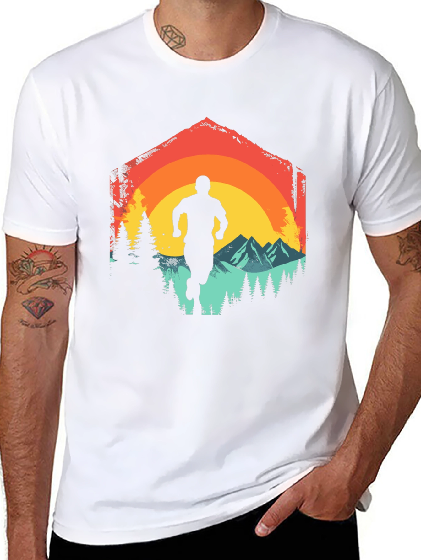 Retro Runner Graphic Tee