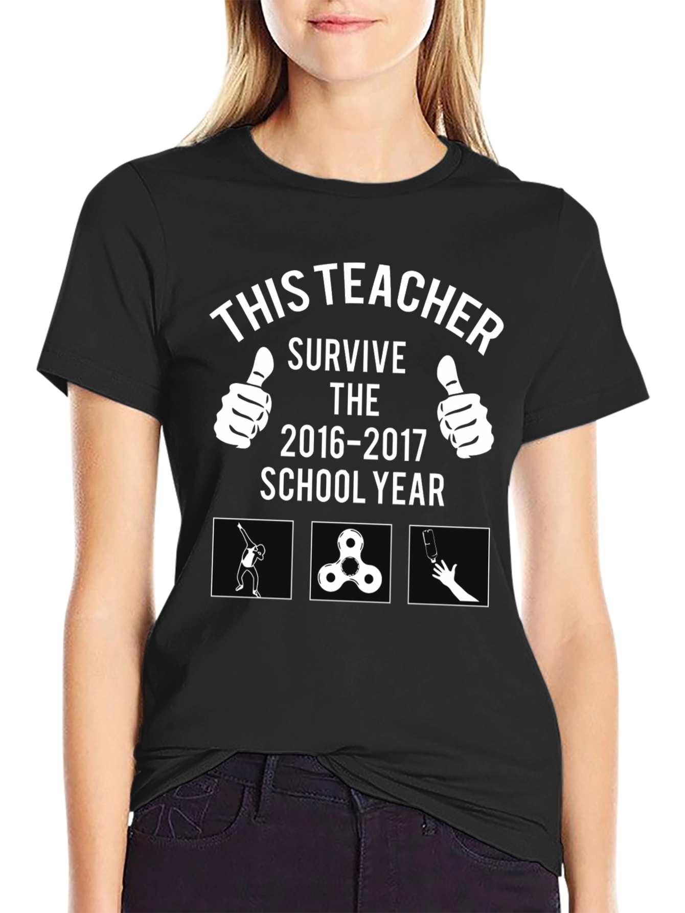 Teacher Survive 2016-2017 School Year T-Shirt