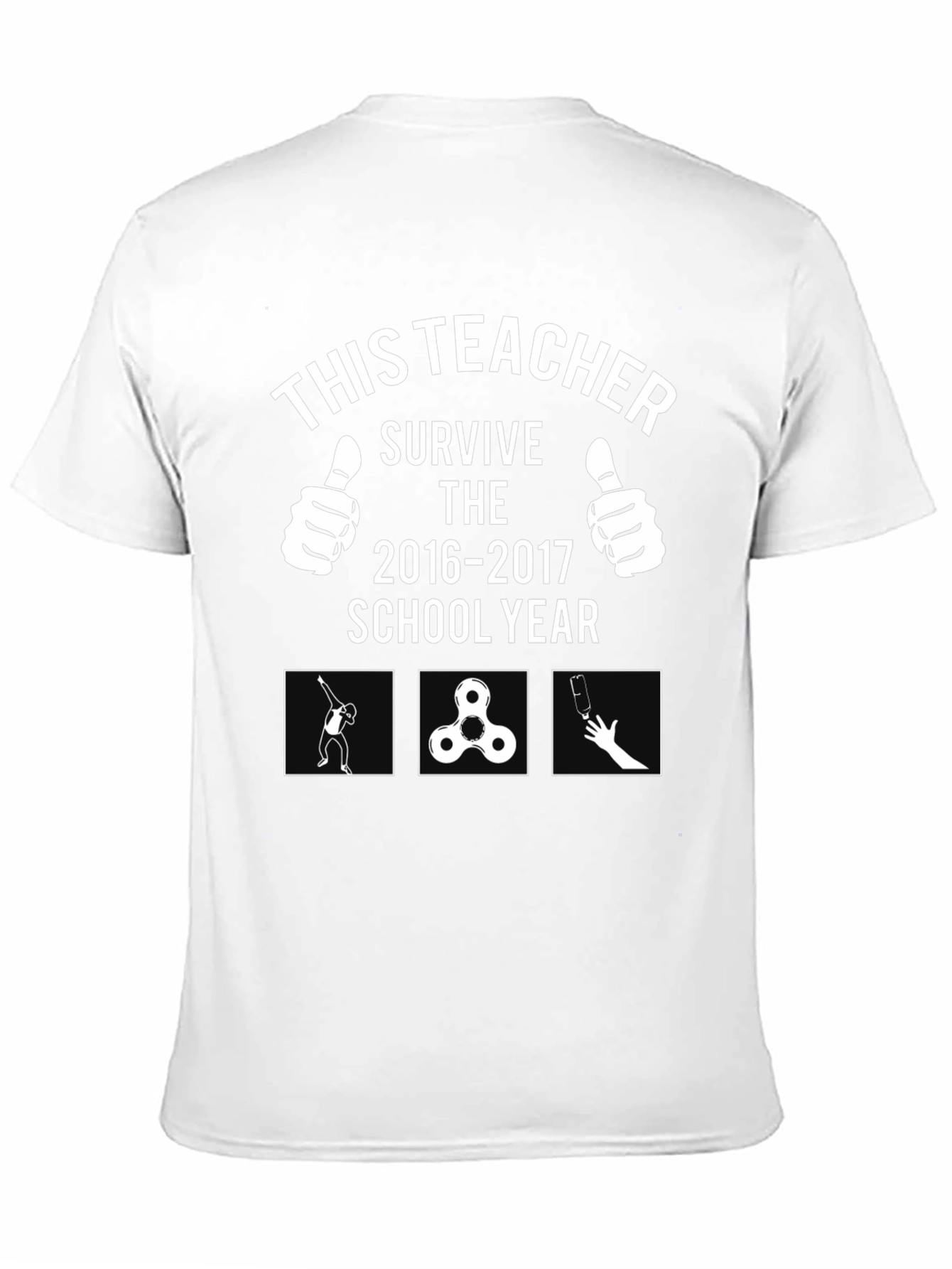 Teacher Survive 2016-2017 School Year T-Shirt