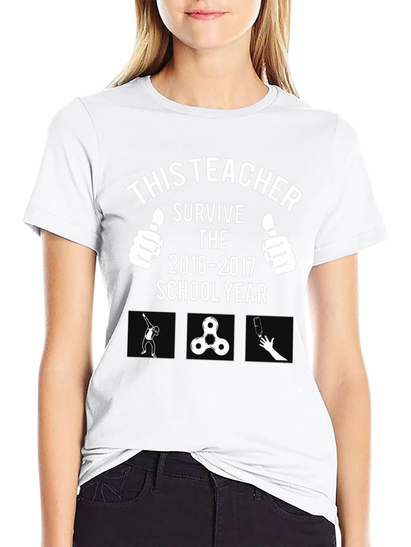 Teacher Survive 2016-2017 School Year T-Shirt