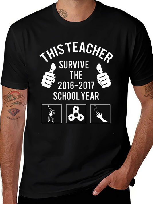 Teacher Survive 2016-2017 School Year T-Shirt