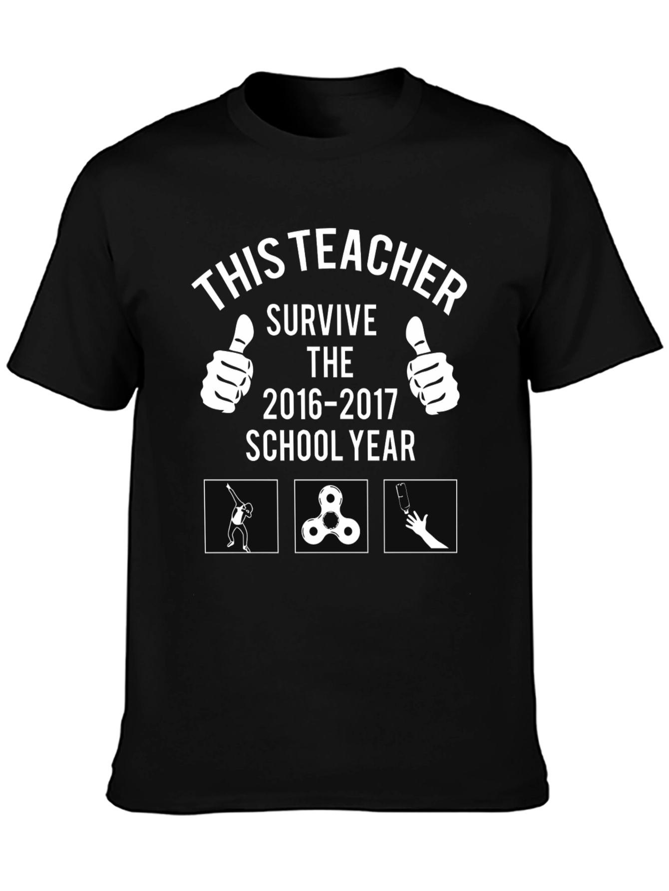 Teacher Survive 2016-2017 School Year T-Shirt