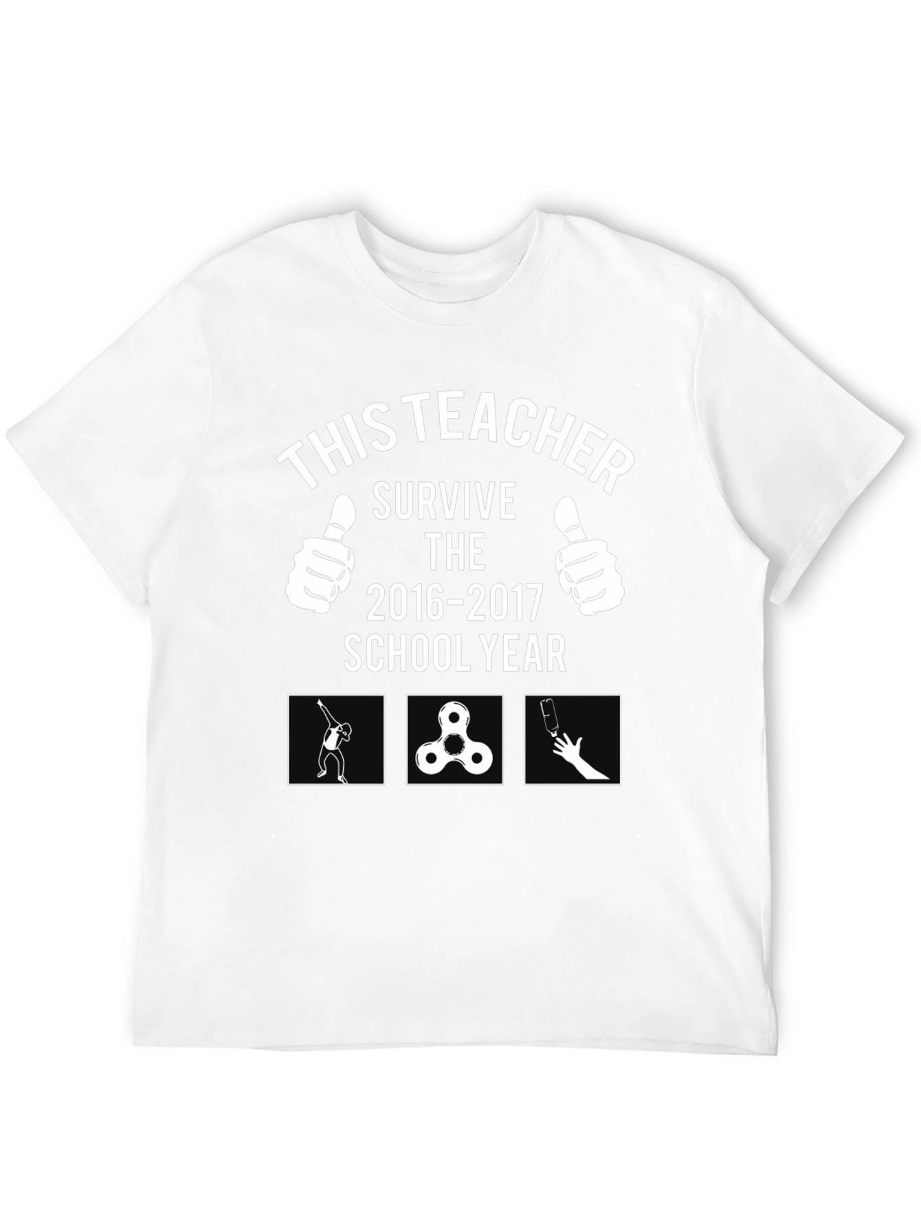 Teacher Survive 2016-2017 School Year T-Shirt