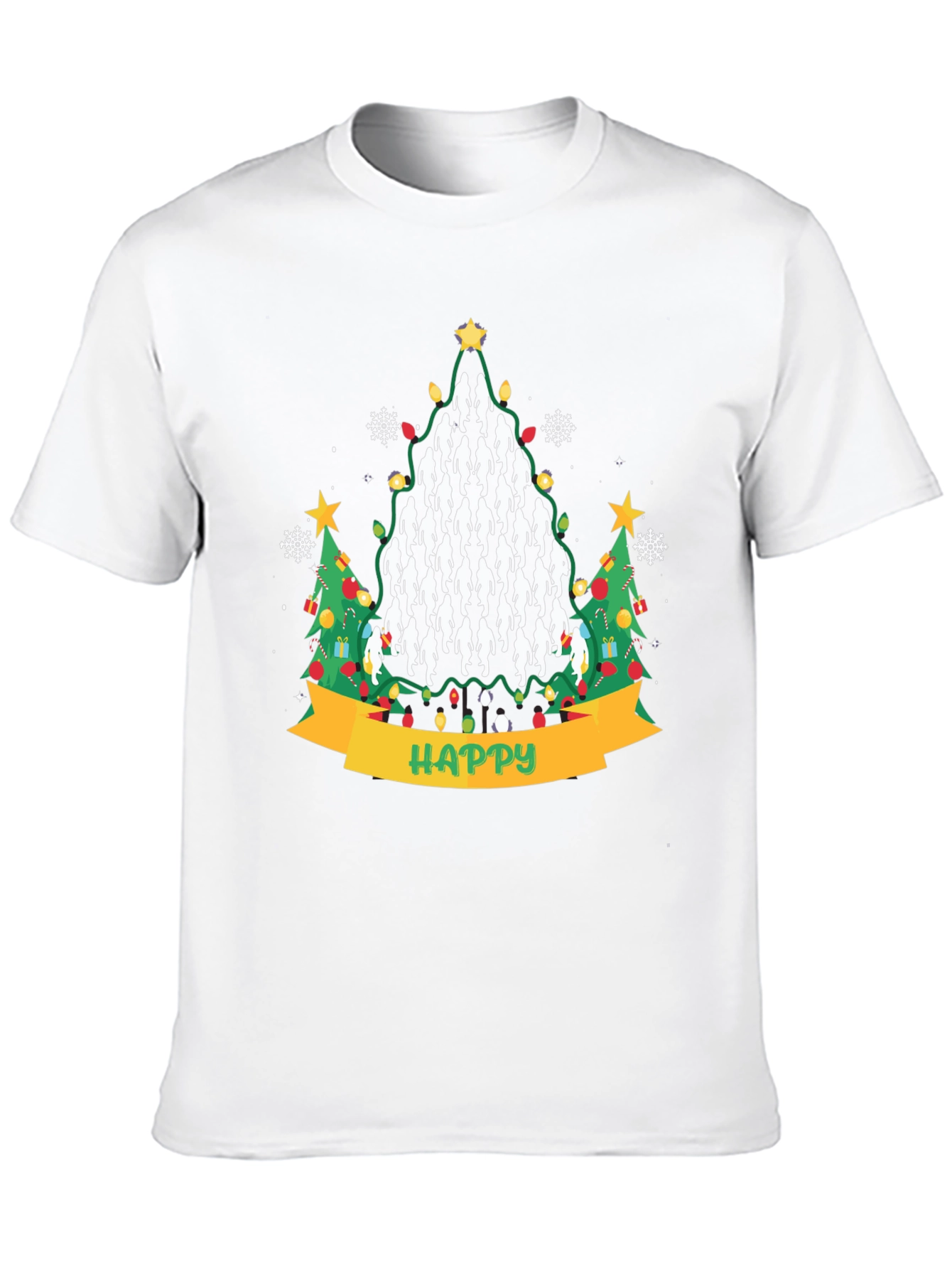 Bigfoot Christmas T-Shirt | Funny Sasquatch Holiday Tee | Christmas Tree Graphic Shirt | Gift for Bigfoot Fans | Free Shipping $50+