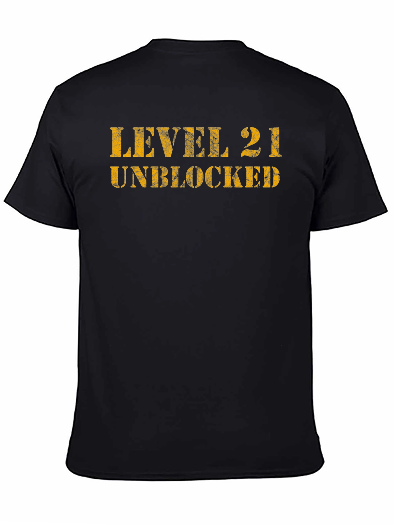 Level 21 Unlocked T-Shirt - Birthday Gift Tee