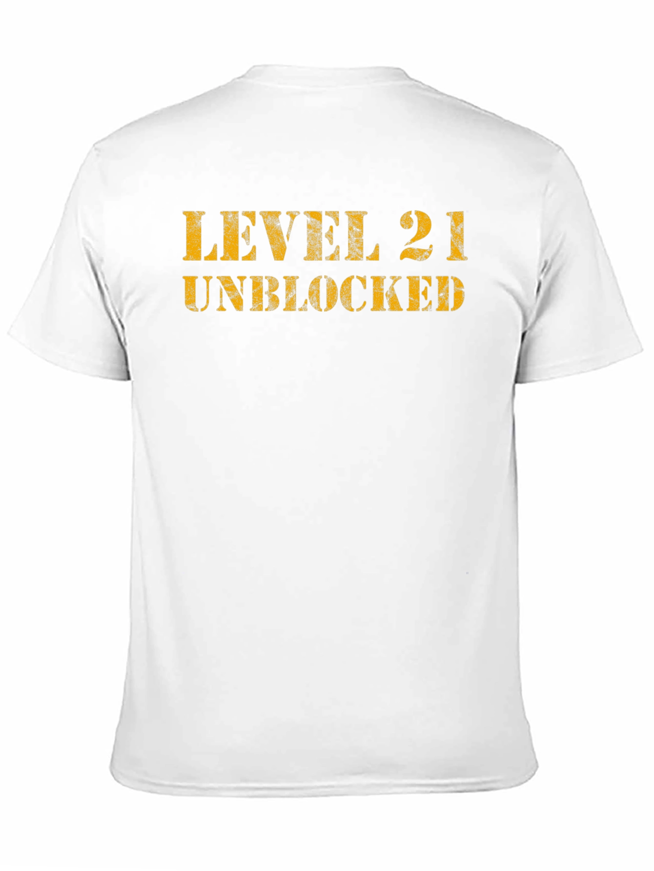 Level 21 Unlocked T-Shirt - Birthday Gift Tee