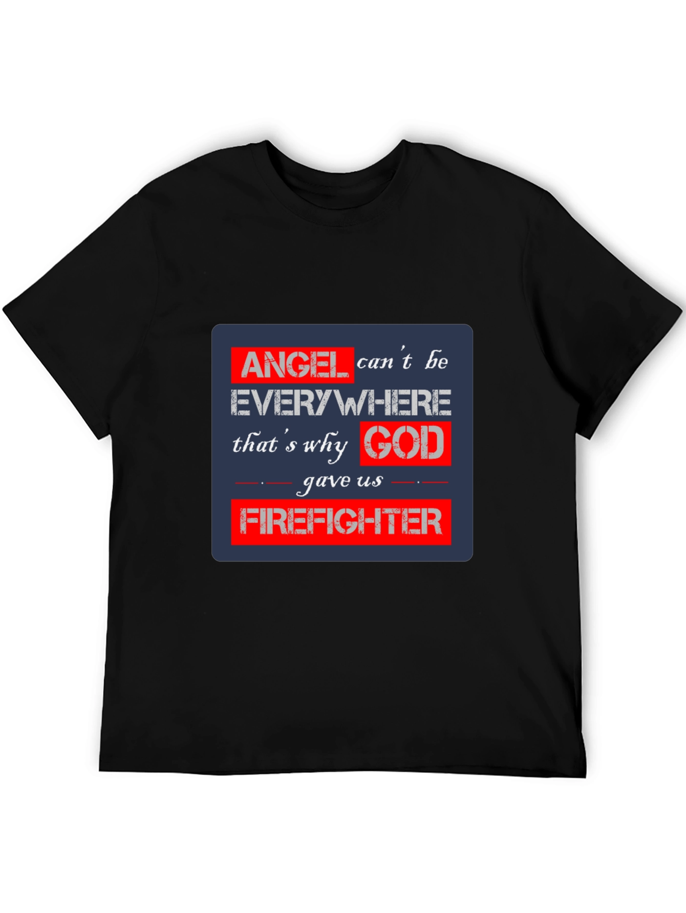 Firefighter Angel T-Shirt - Heroic Design