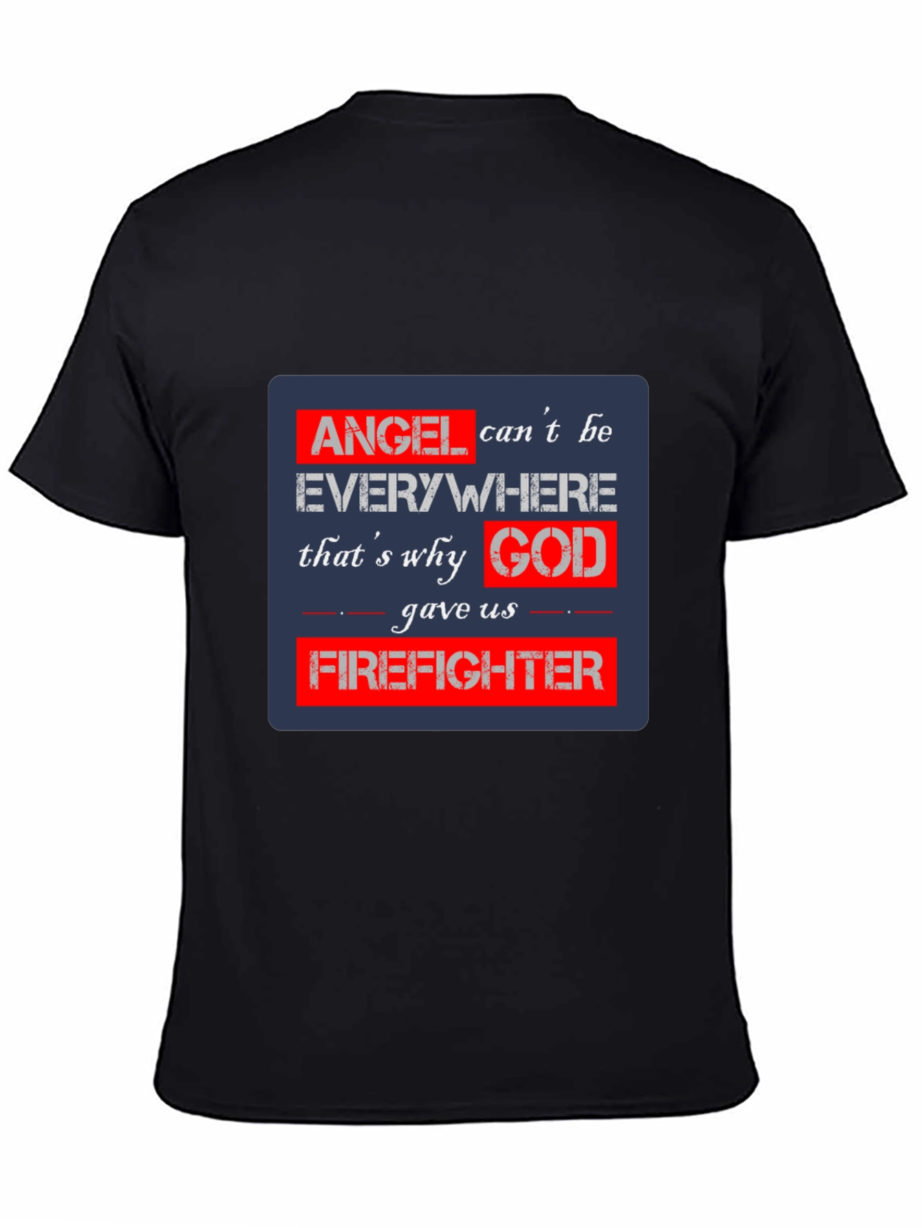 Firefighter Angel T-Shirt - Heroic Design