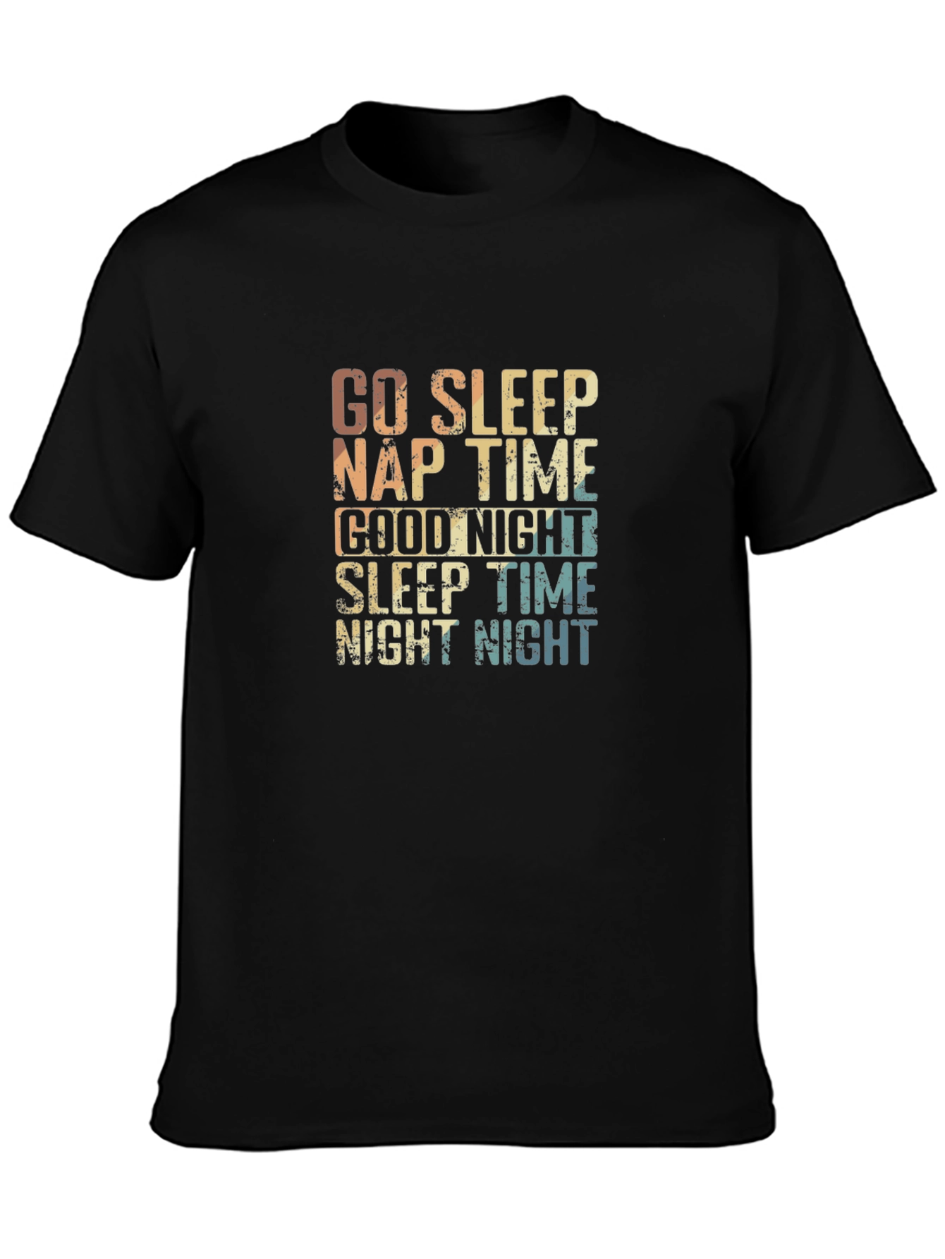 Go Sleep Graphic Tee - Comfy Night Shirt