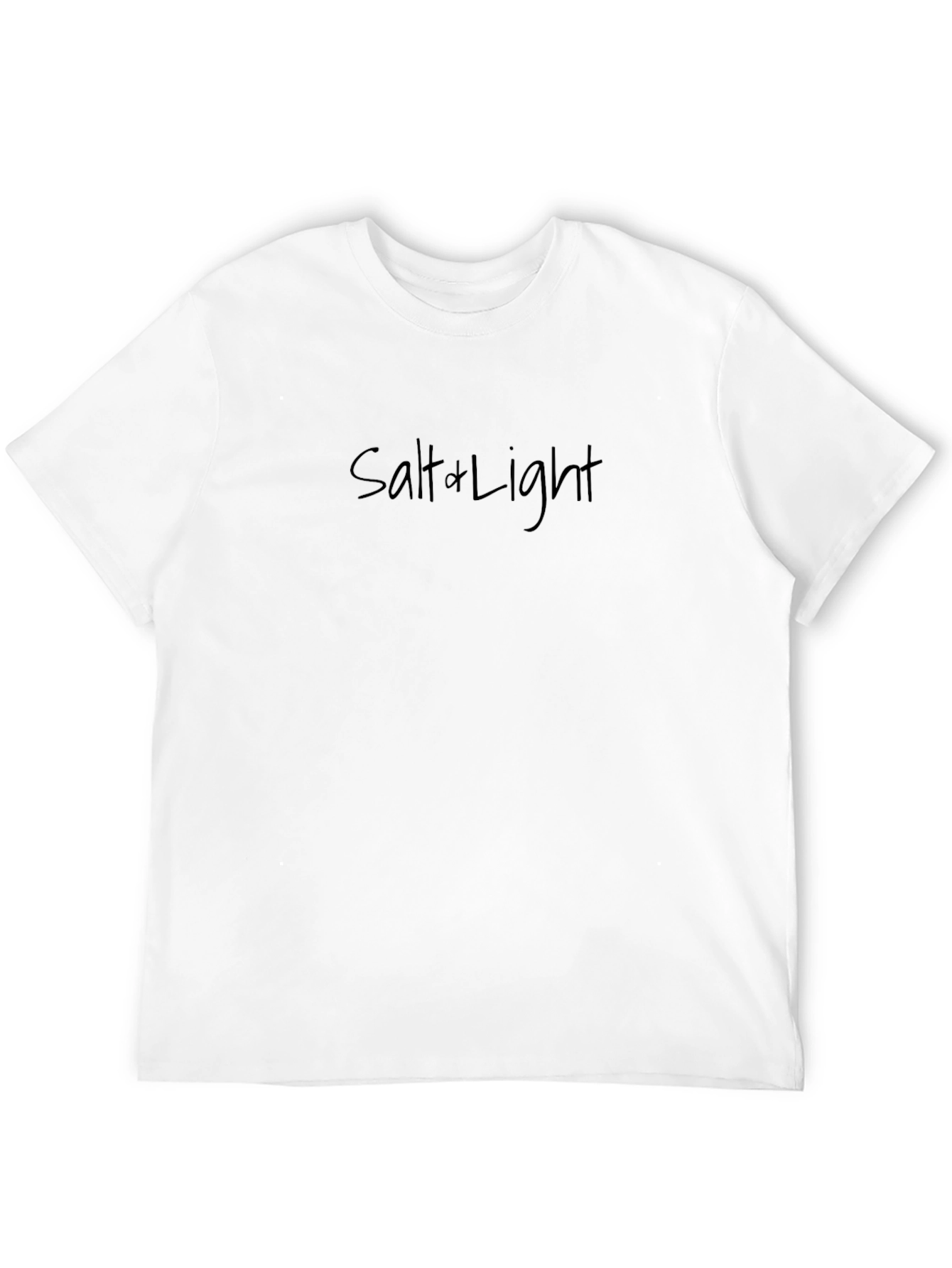 Salt & Light Black Graphic Tee - Christian Inspired