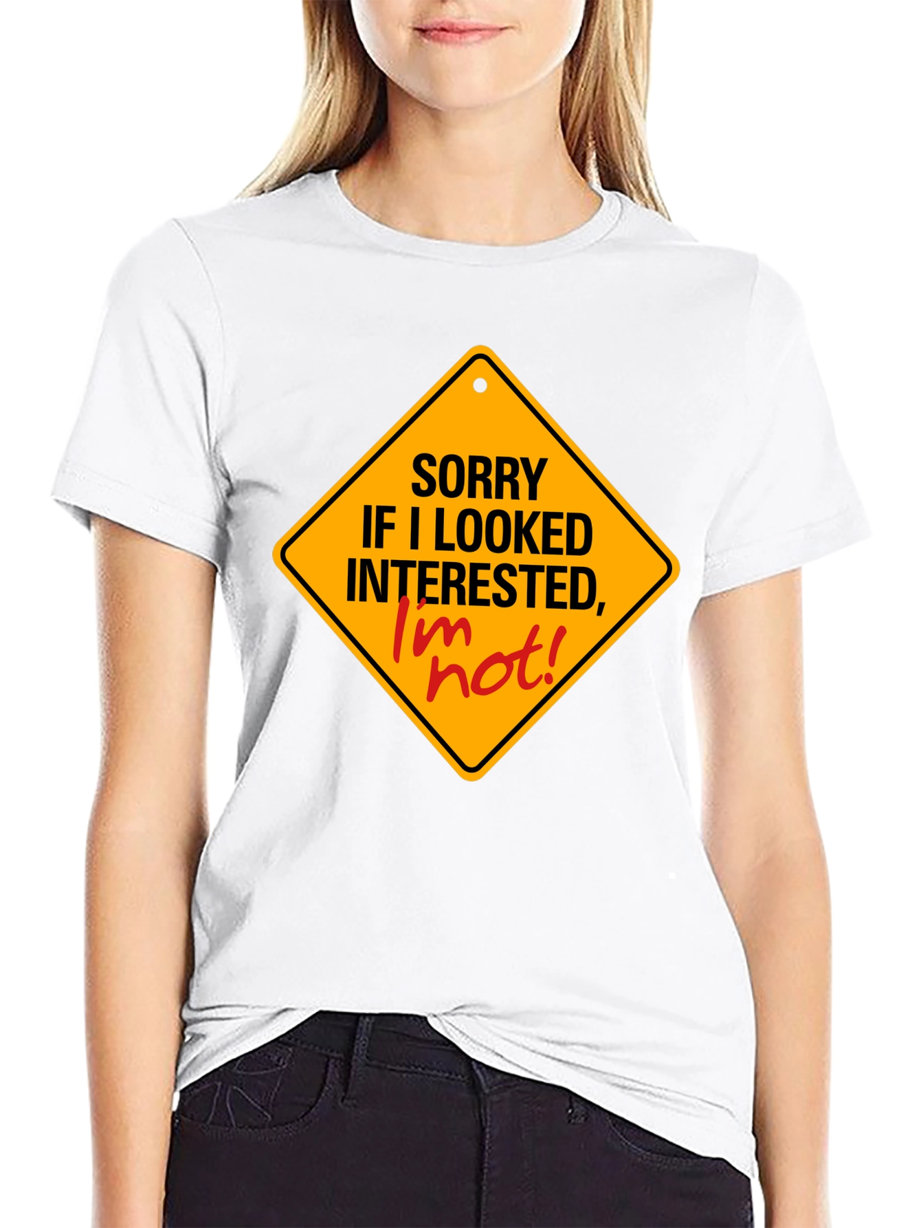 Sorry Im Not Interested Graphic Tee